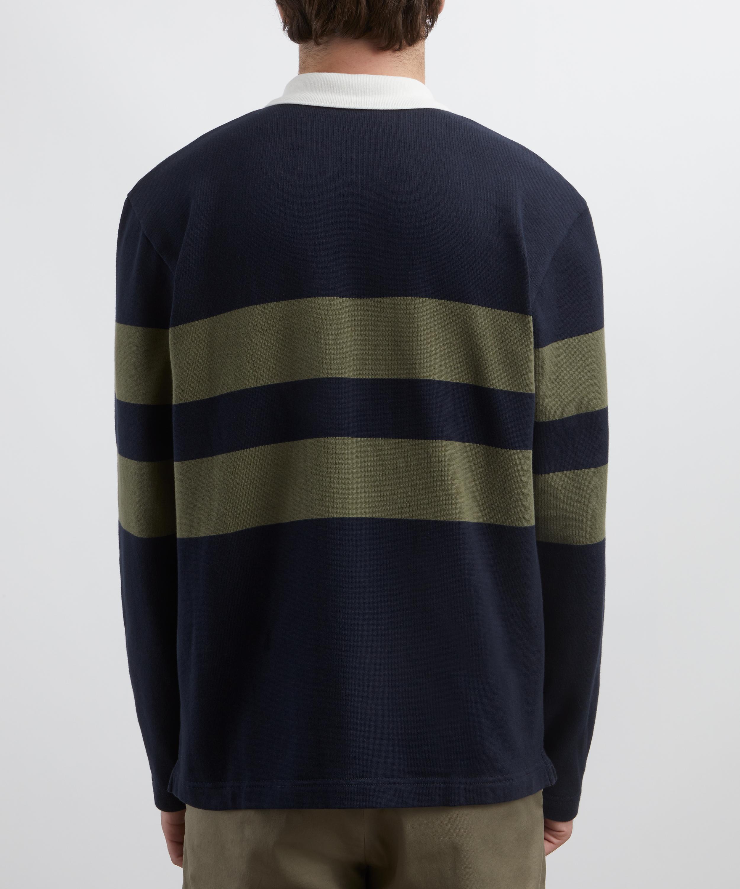 Norse Projects - Ruben Brushed Stripe Polo image number 3