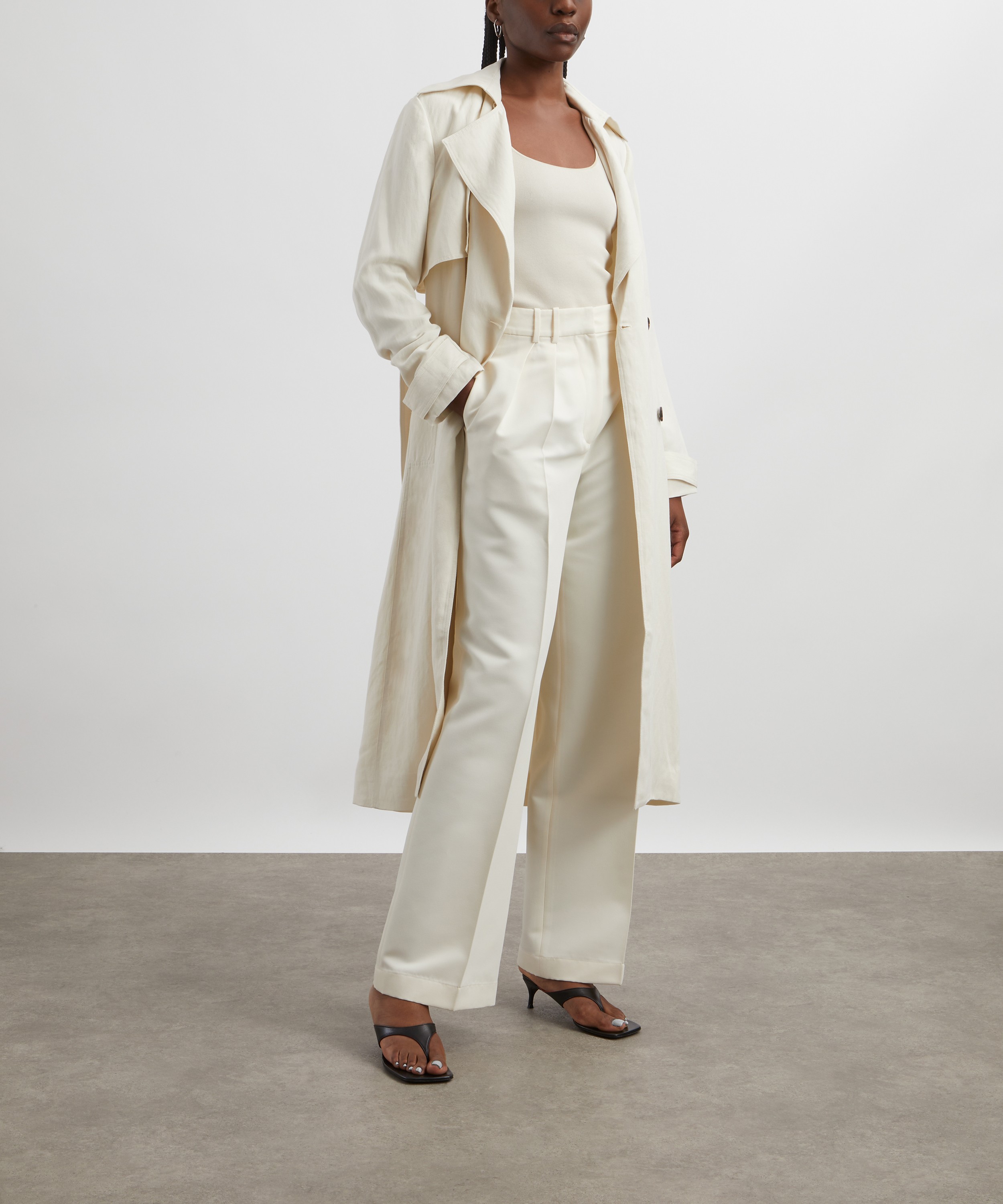 St. Agni - Soft Tailored Trench Coat image number 1