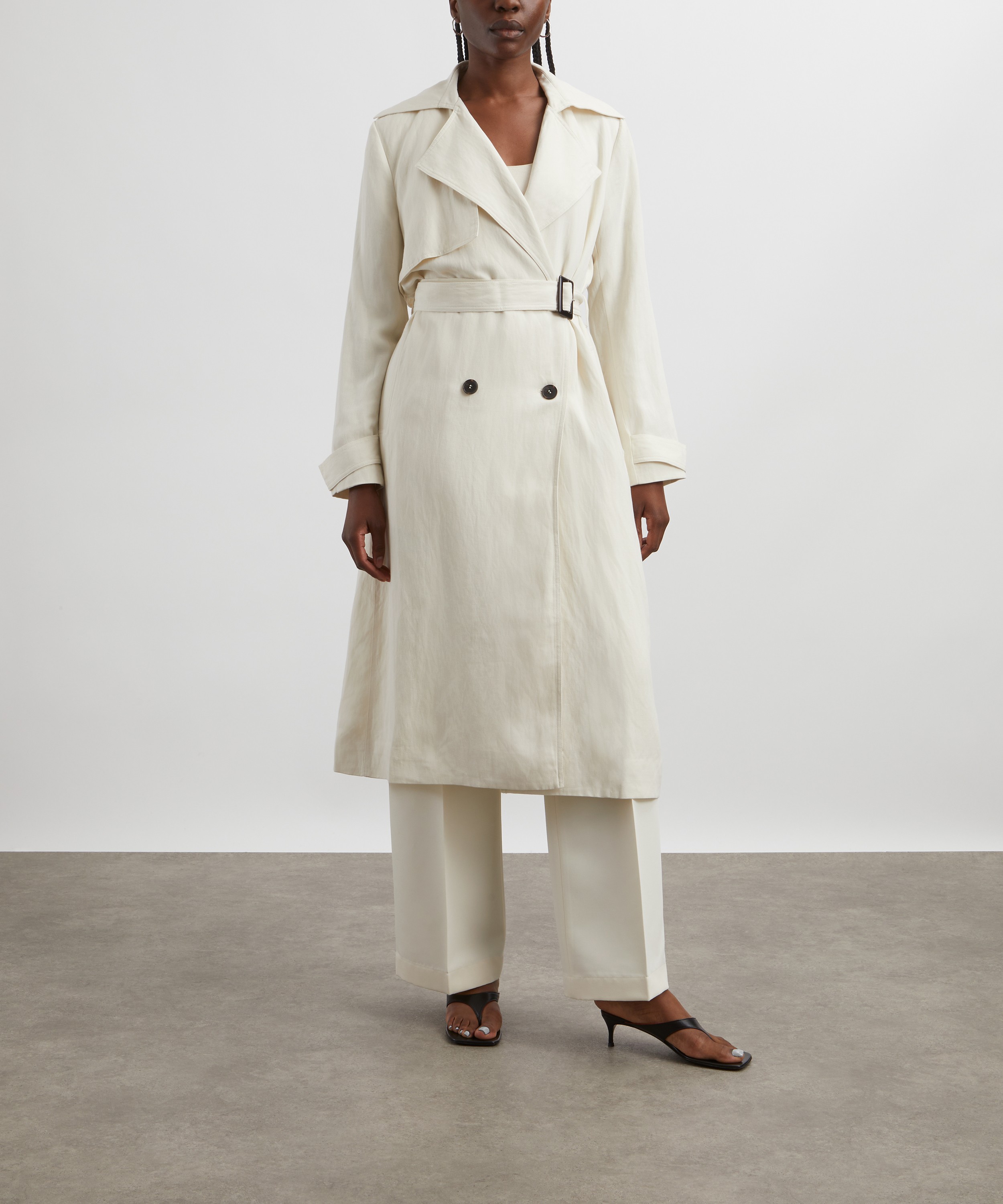 St. Agni - Soft Tailored Trench Coat image number 2