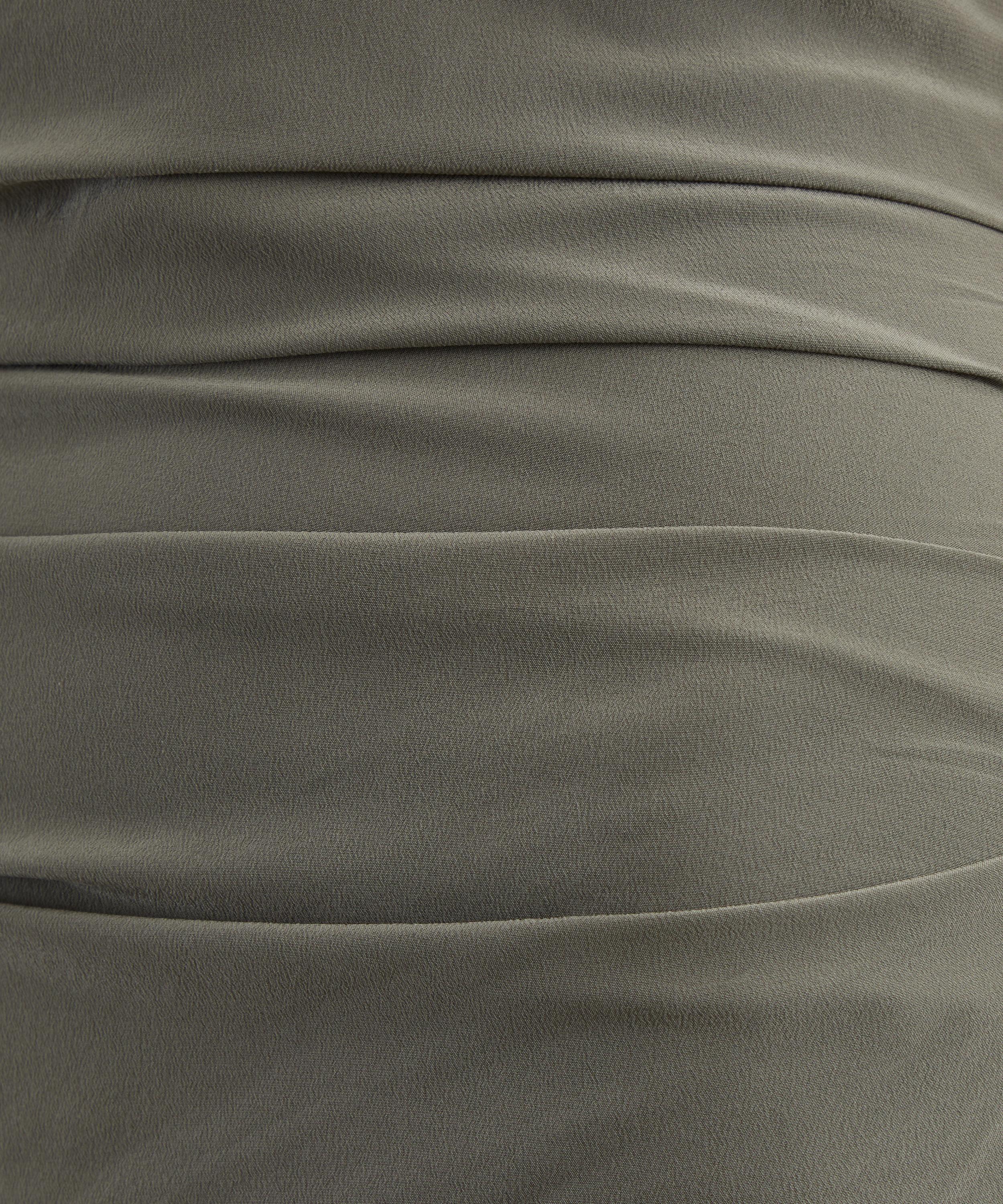 St. Agni - Silk Tuck Dress image number 4