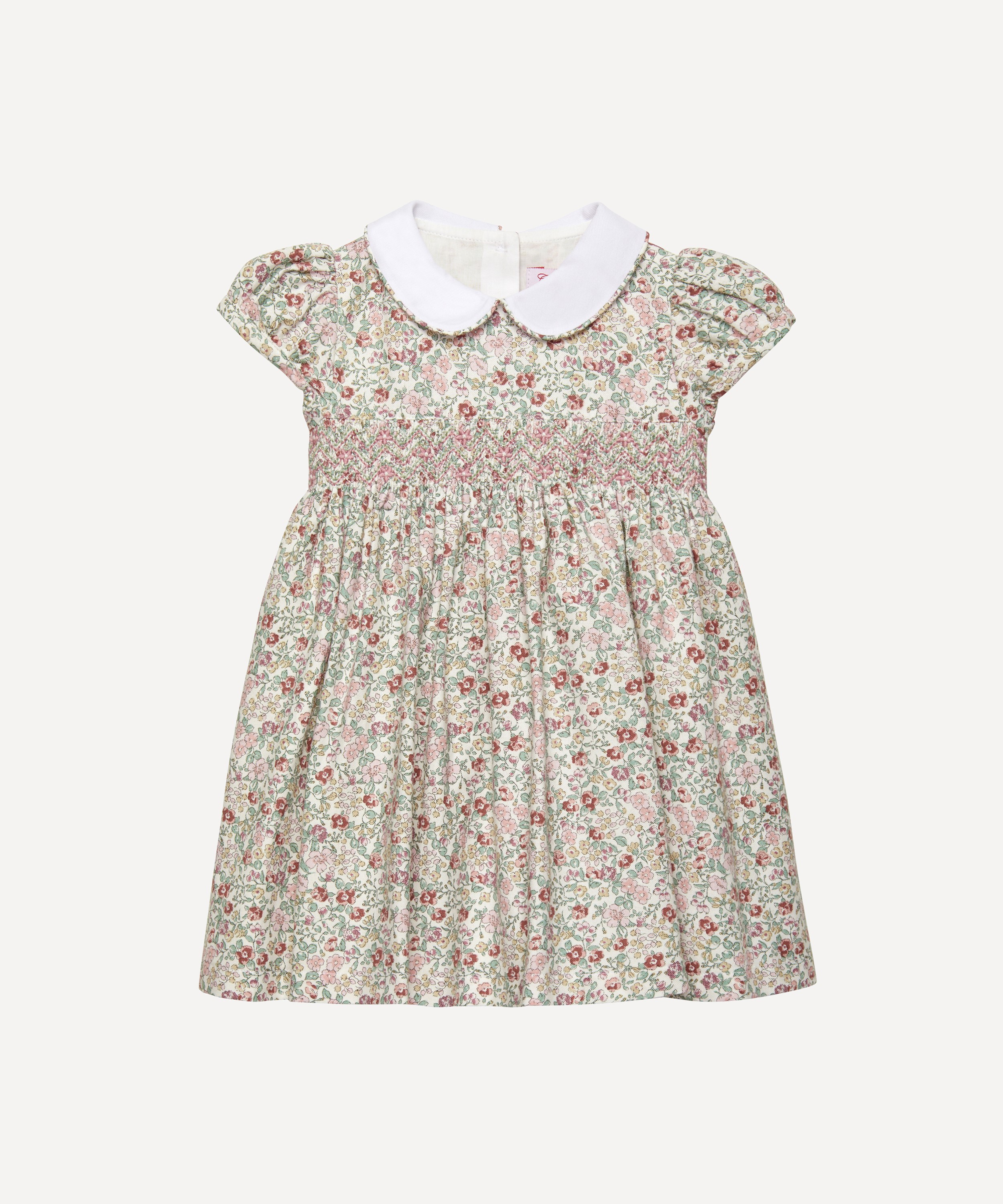 Trotters - Arabella Floral Smocked Dress 3-24 Months image number 0