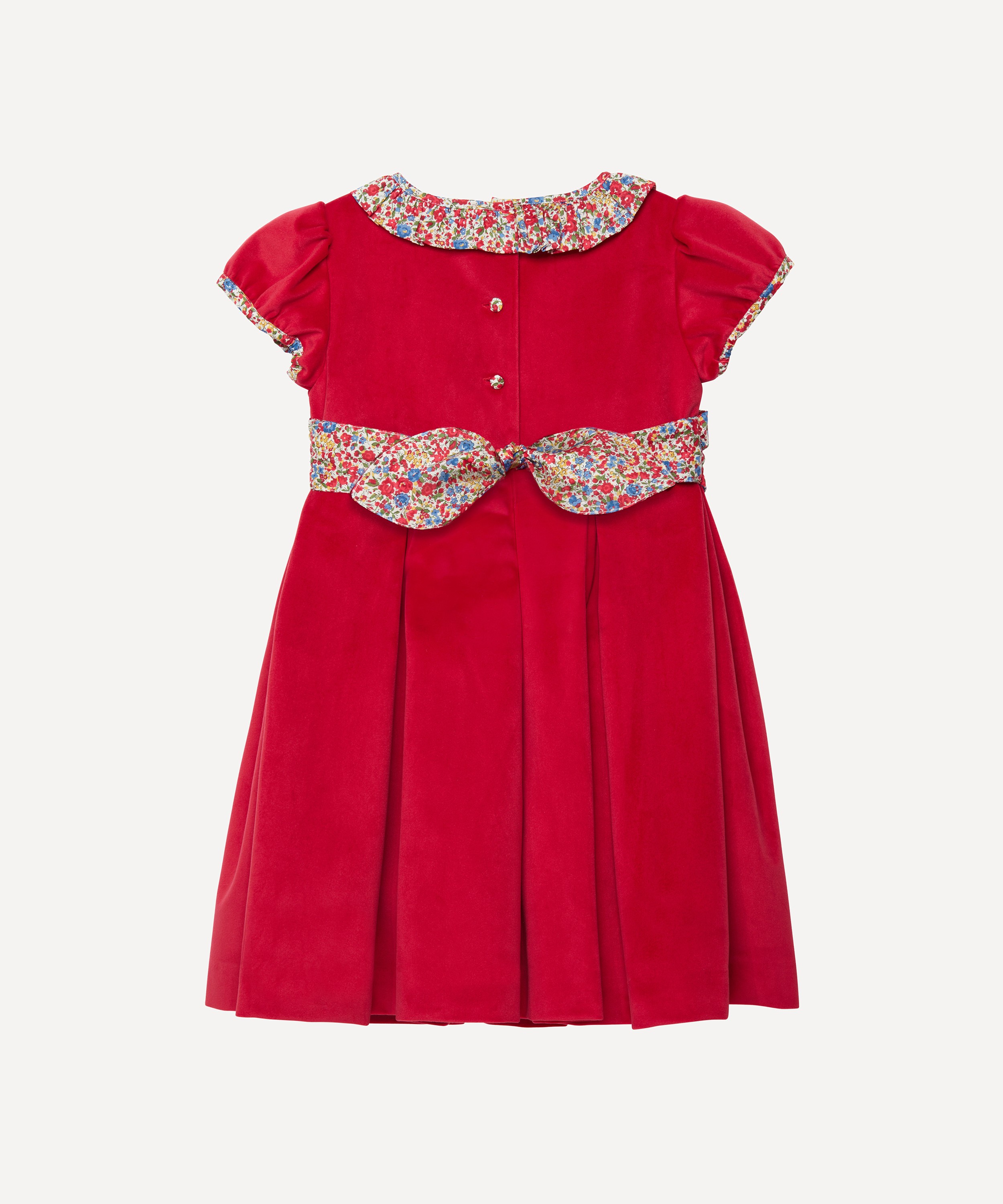 Trotters - Emma Velvet Party Dress 6-11 Years image number 1