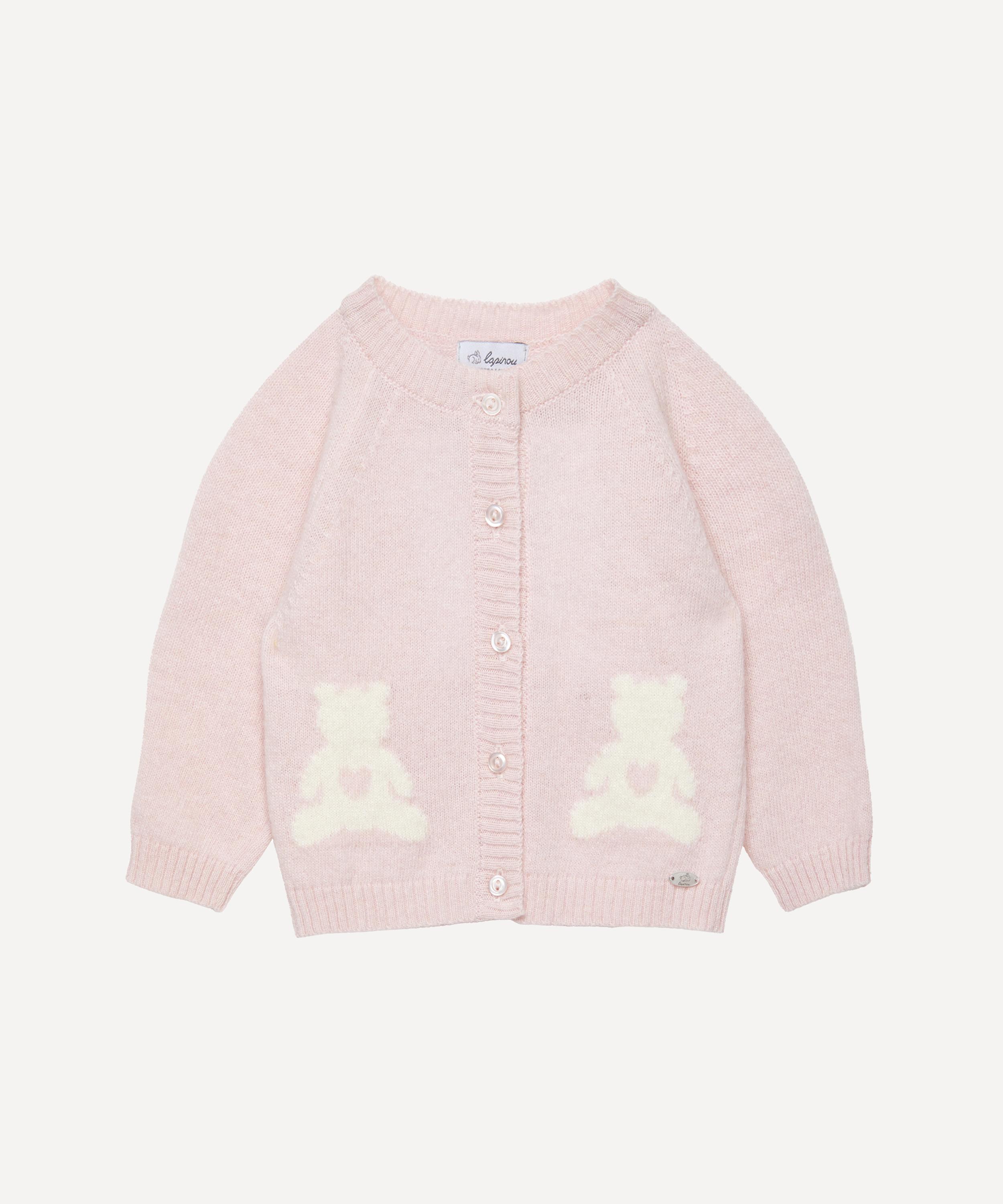 Trotters - Teddy Cardigan 0-9 Months image number 0