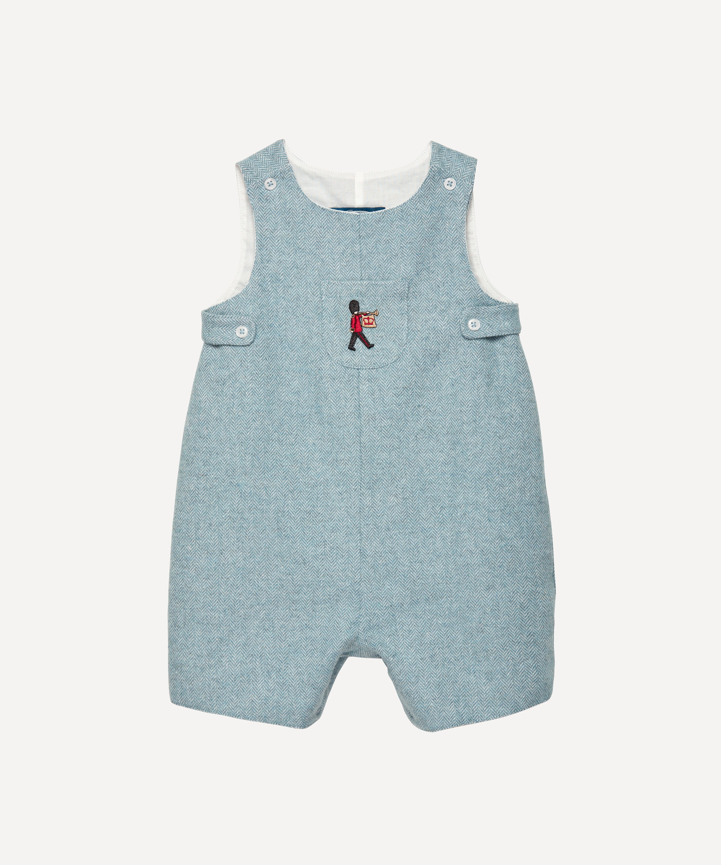 Trotters - Archie Guardsman Romper 0-9 Months image number 0