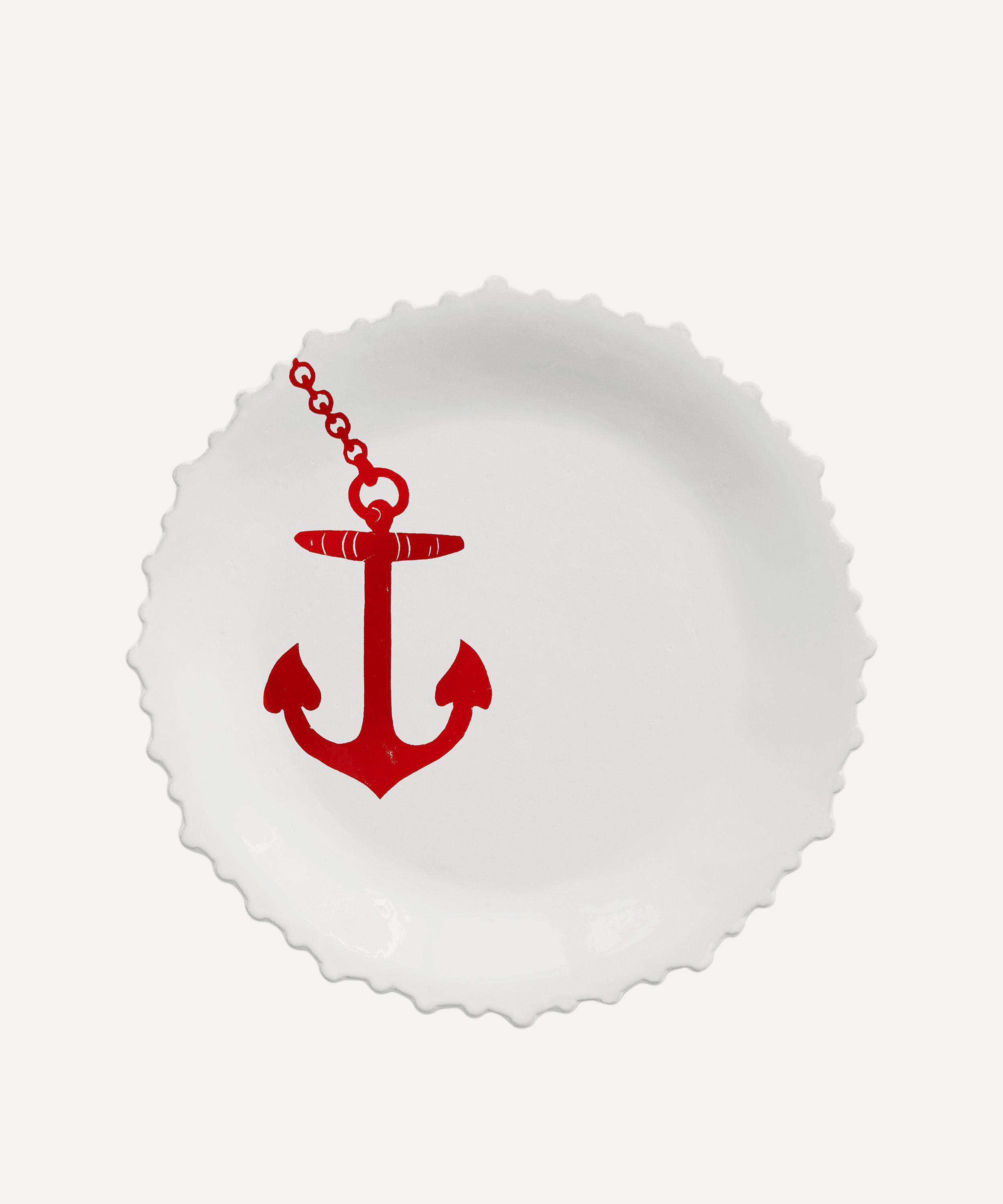 Astier de Villatte - Anchor Large Dinner Plate image number 0