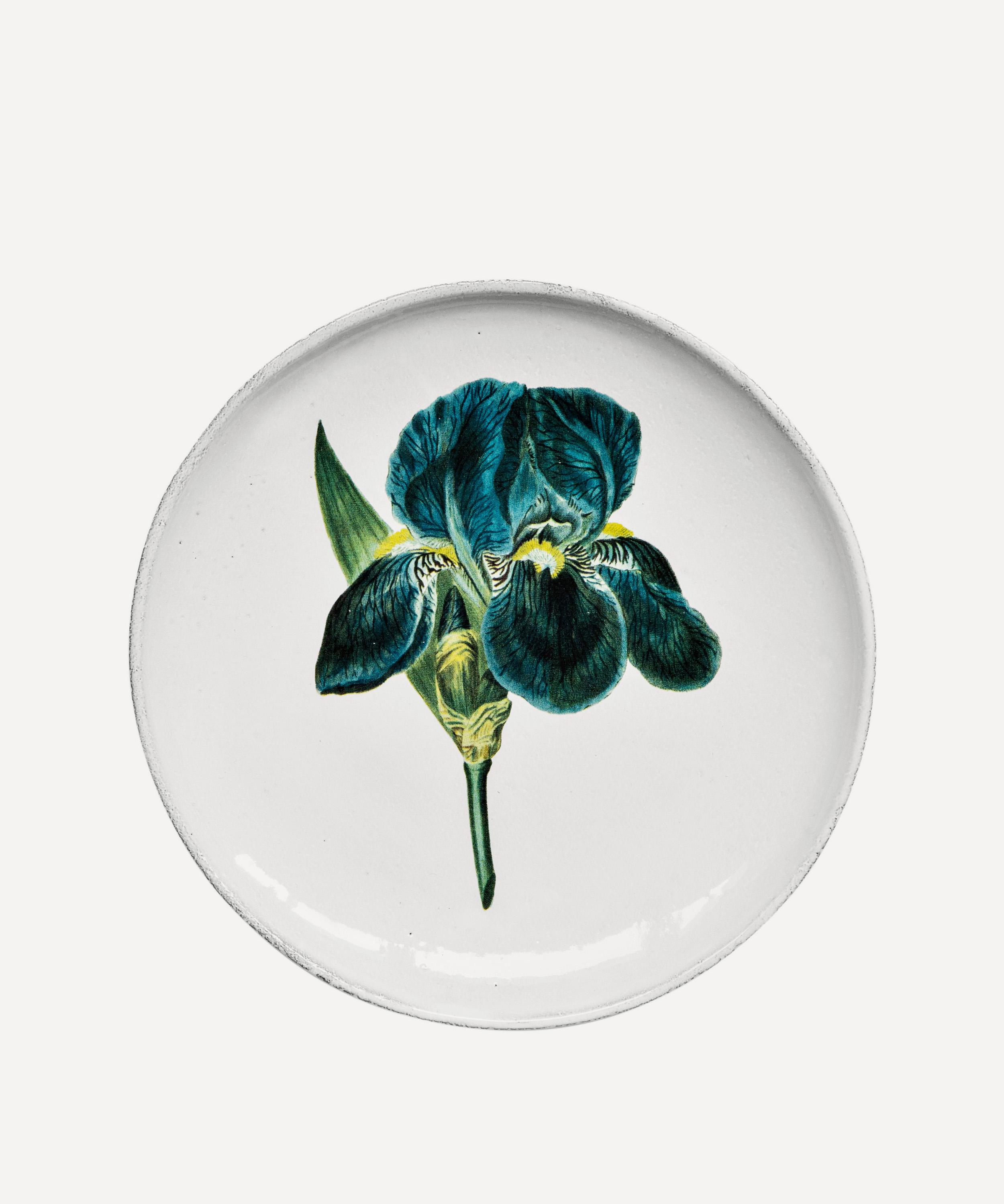 Astier de Villatte - Blue Flower Dinner Plate