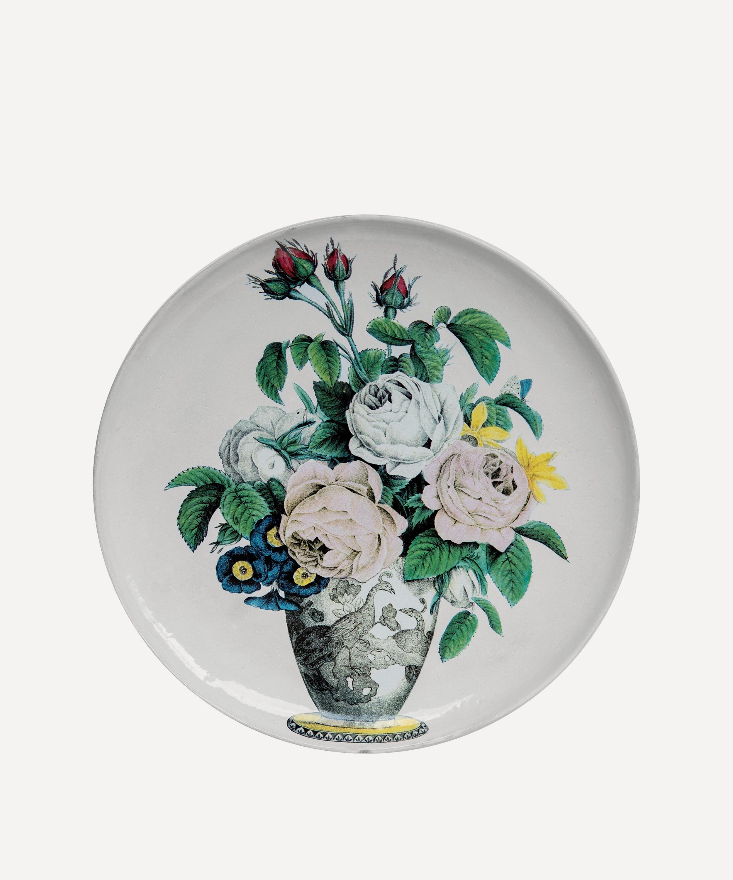 Astier de Villatte - Large Bouquet Dinner Plate image number 0