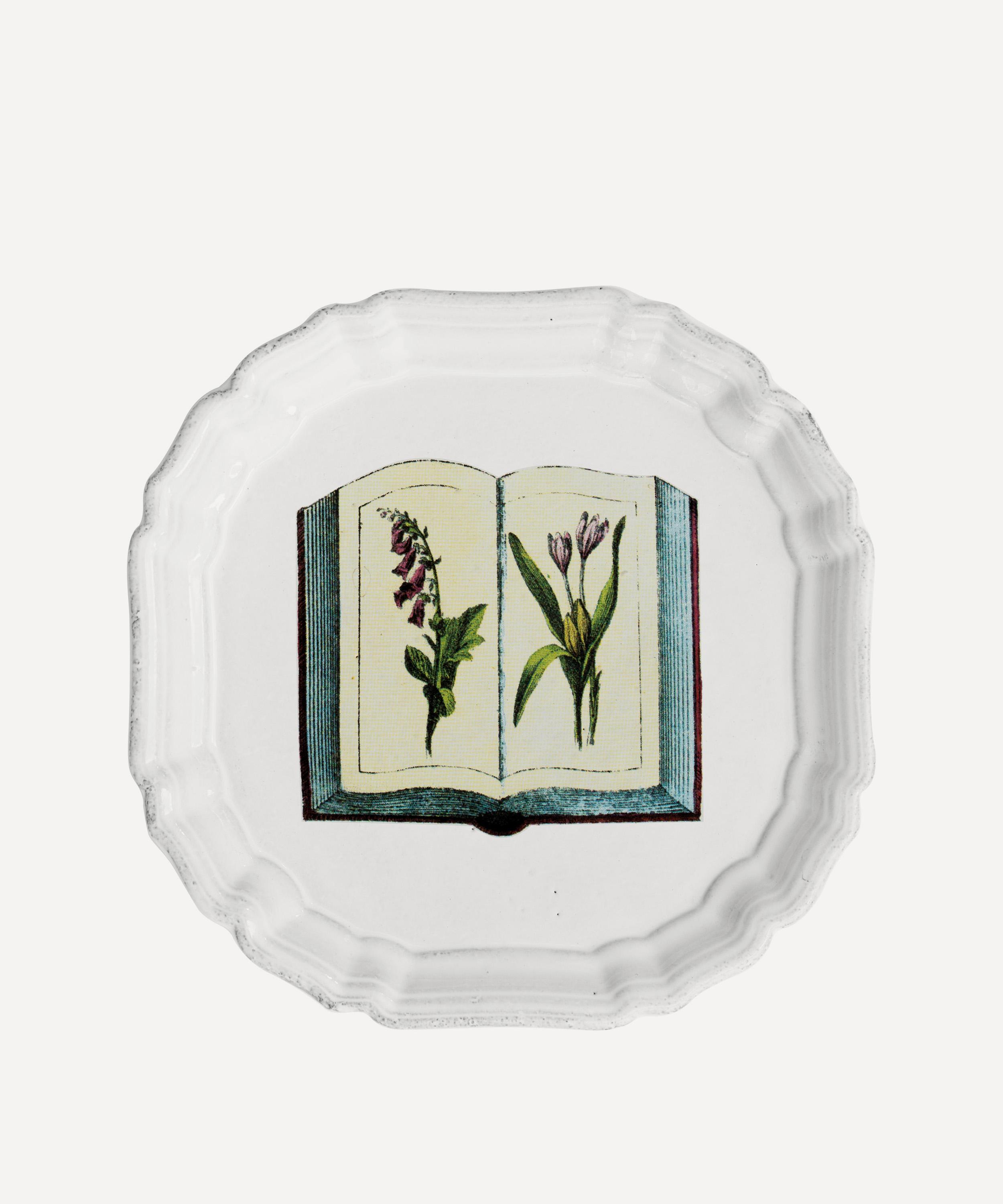 Astier de Villatte - Small Floral Book Plate image number 0