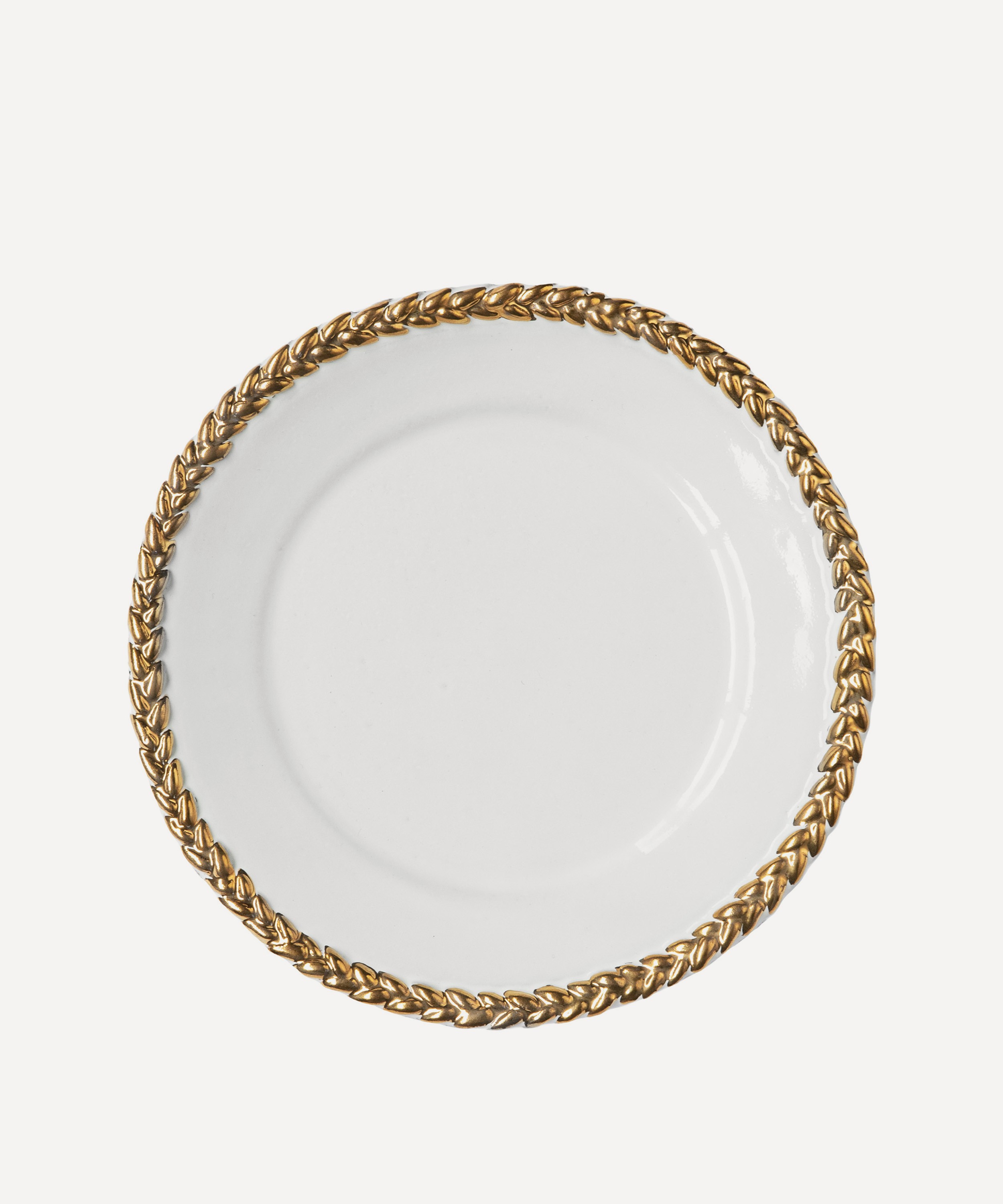 Astier de Villatte - Gold Josephine Dessert Plate image number 0