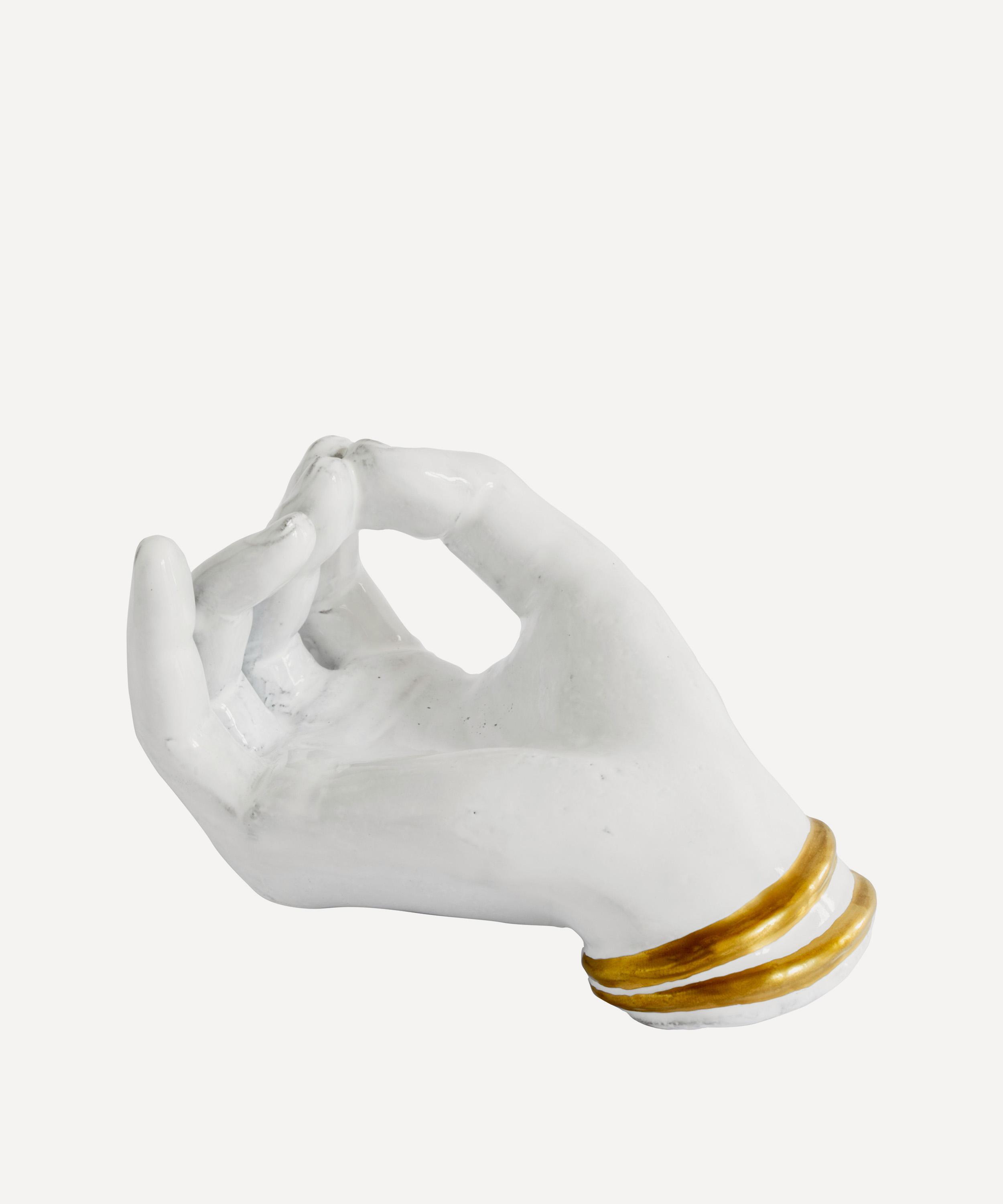 Astier de Villatte - Golden Bracelets Incense Holder image number 0