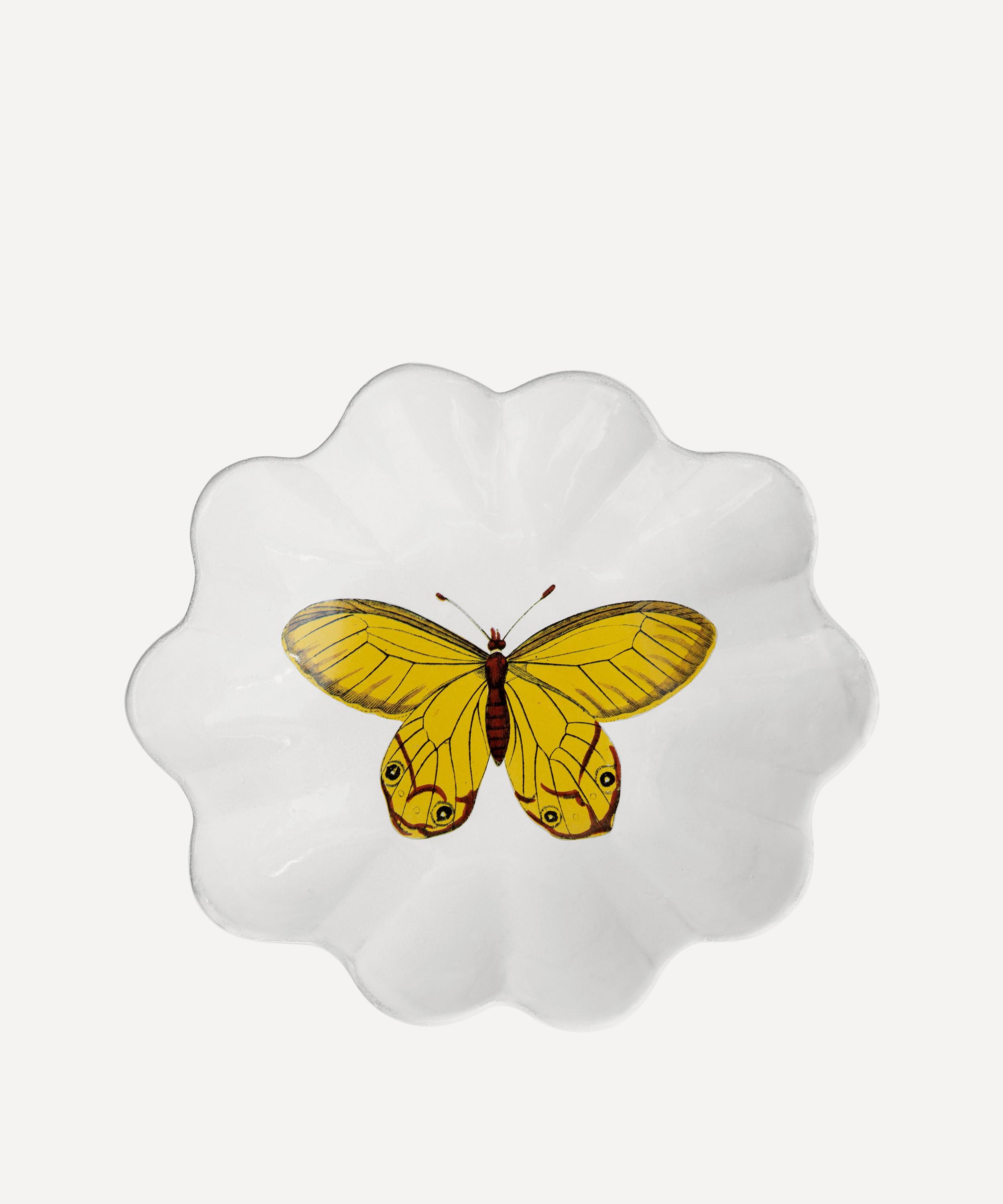 Astier de Villatte - Deep Yellow Butterfly Platter