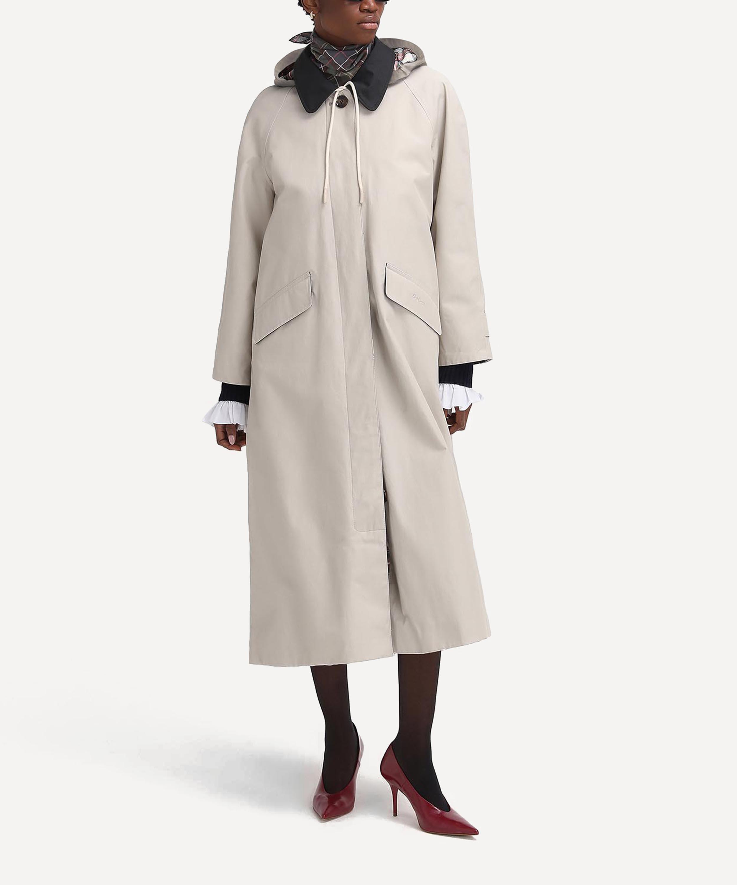 Barbour - x The Edit by Alexa Chung Natalie Waterproof Trench Coat image number 1