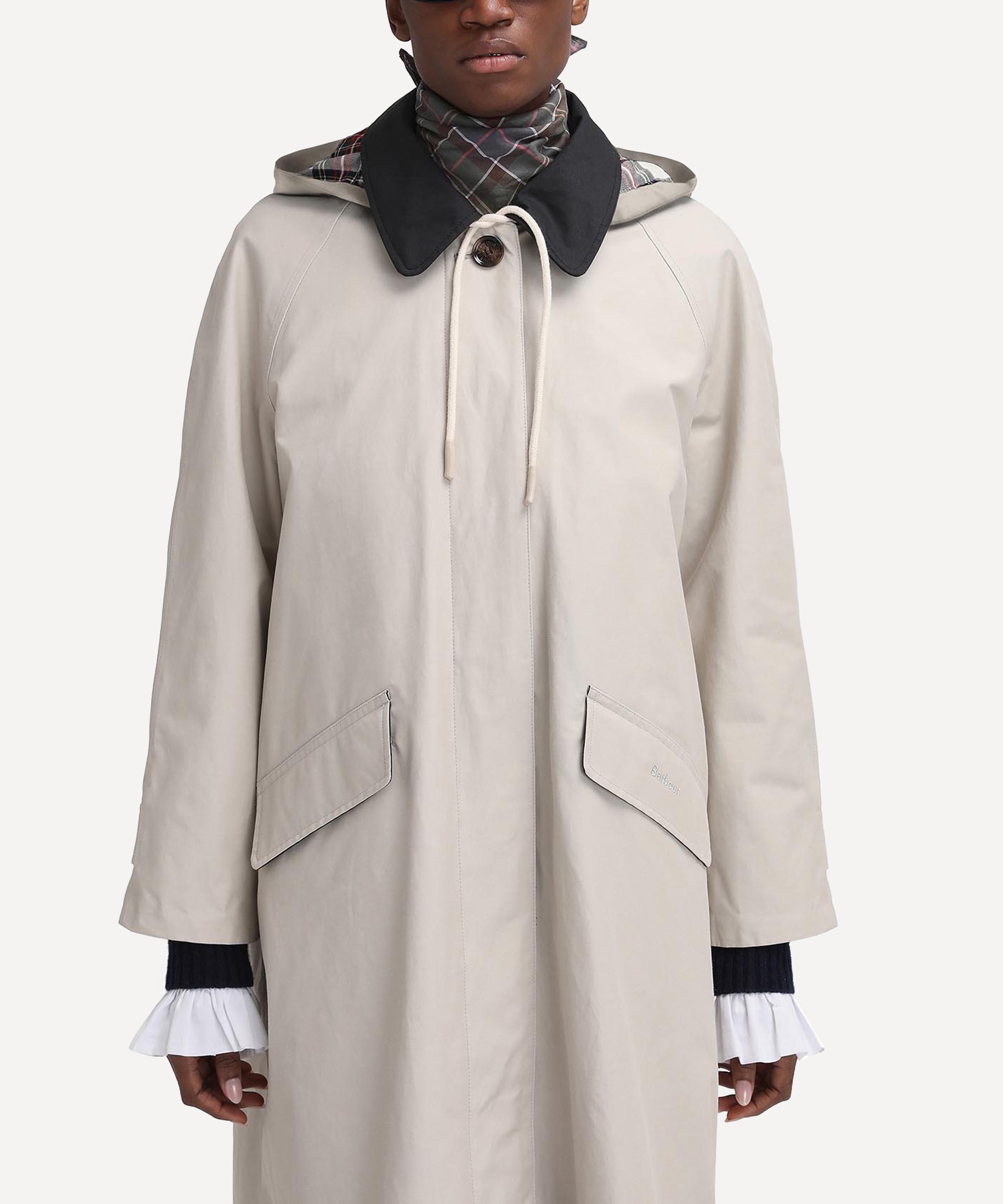 Barbour x The Edit by Alexa Chung Natalie Waterproof Trench Coat Liberty