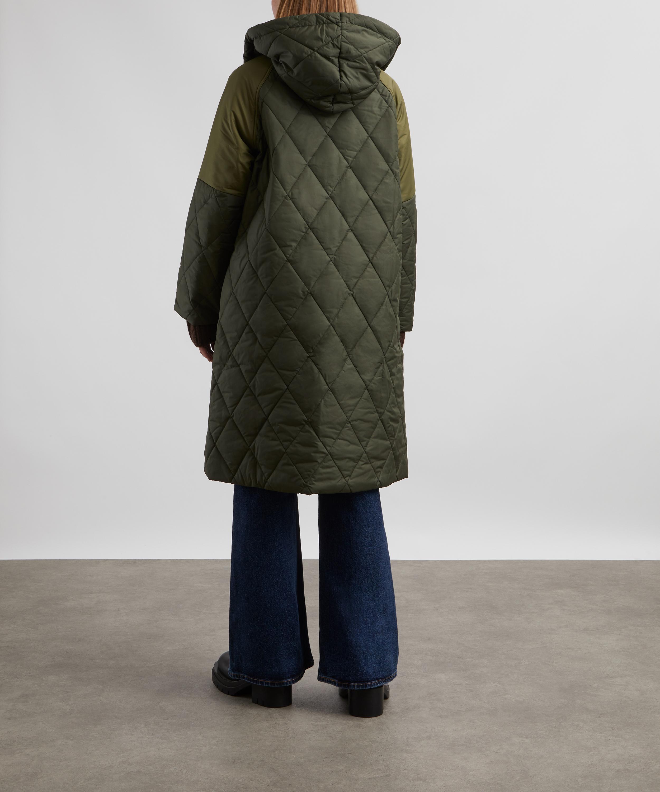 Barbour - Cookston Longline Quilted Coat image number 3