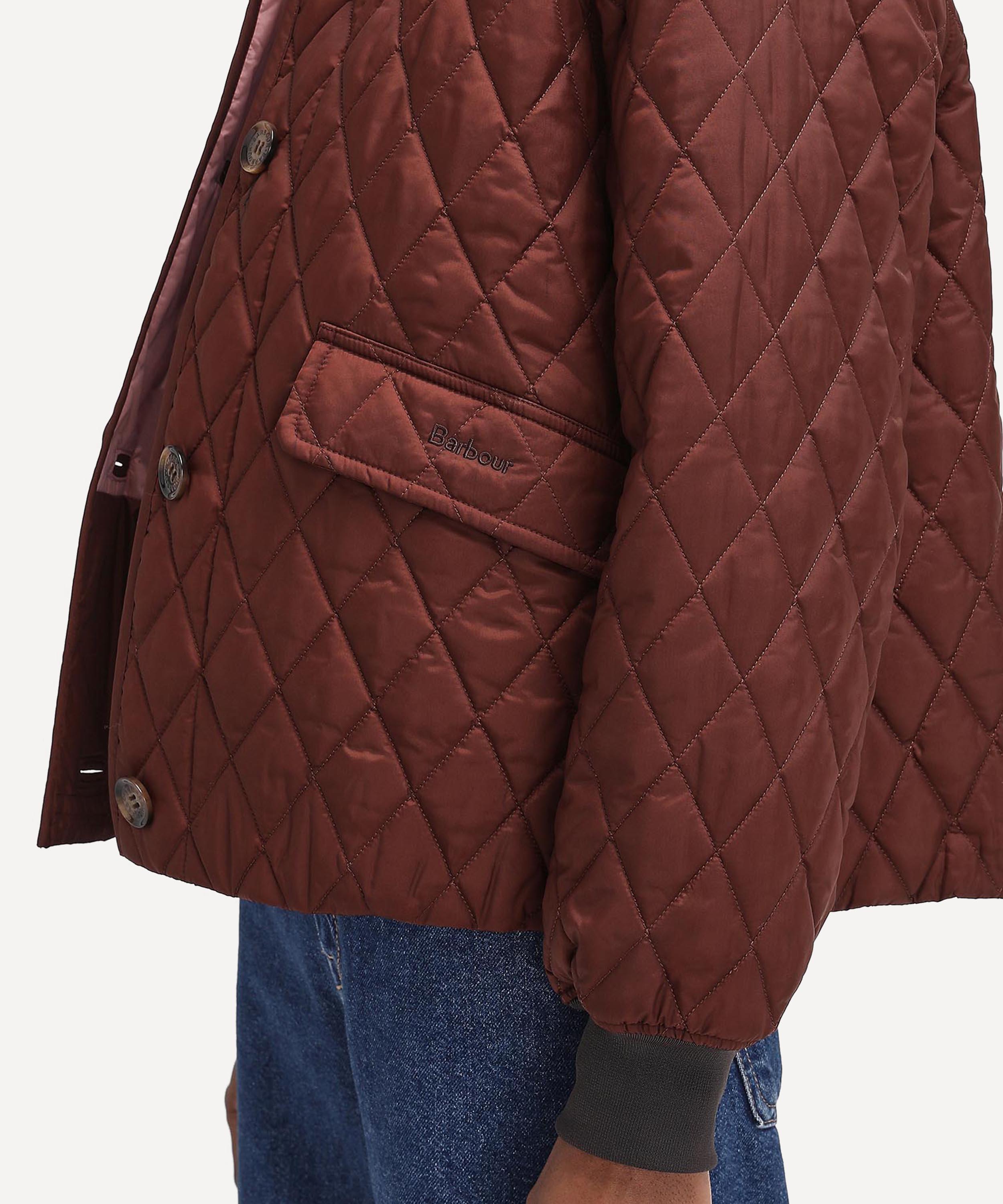 Barbour - x The Edit by Alexa Chung Jamie Quilted Jacket image number 3