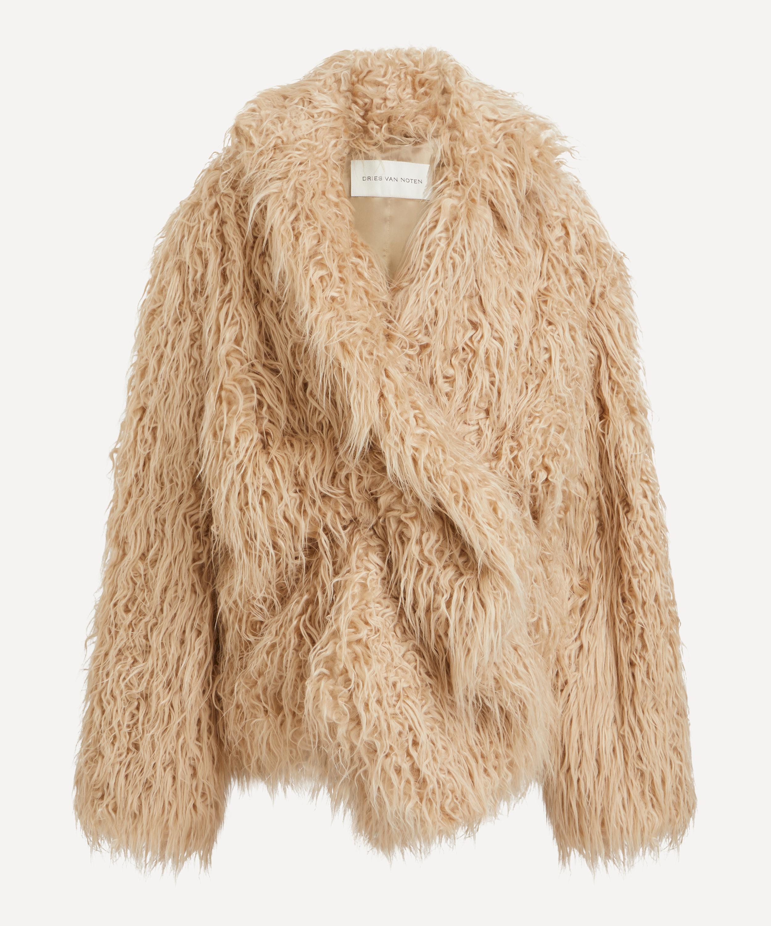 Dries Van Noten - Faux Fur Jacket image number 0