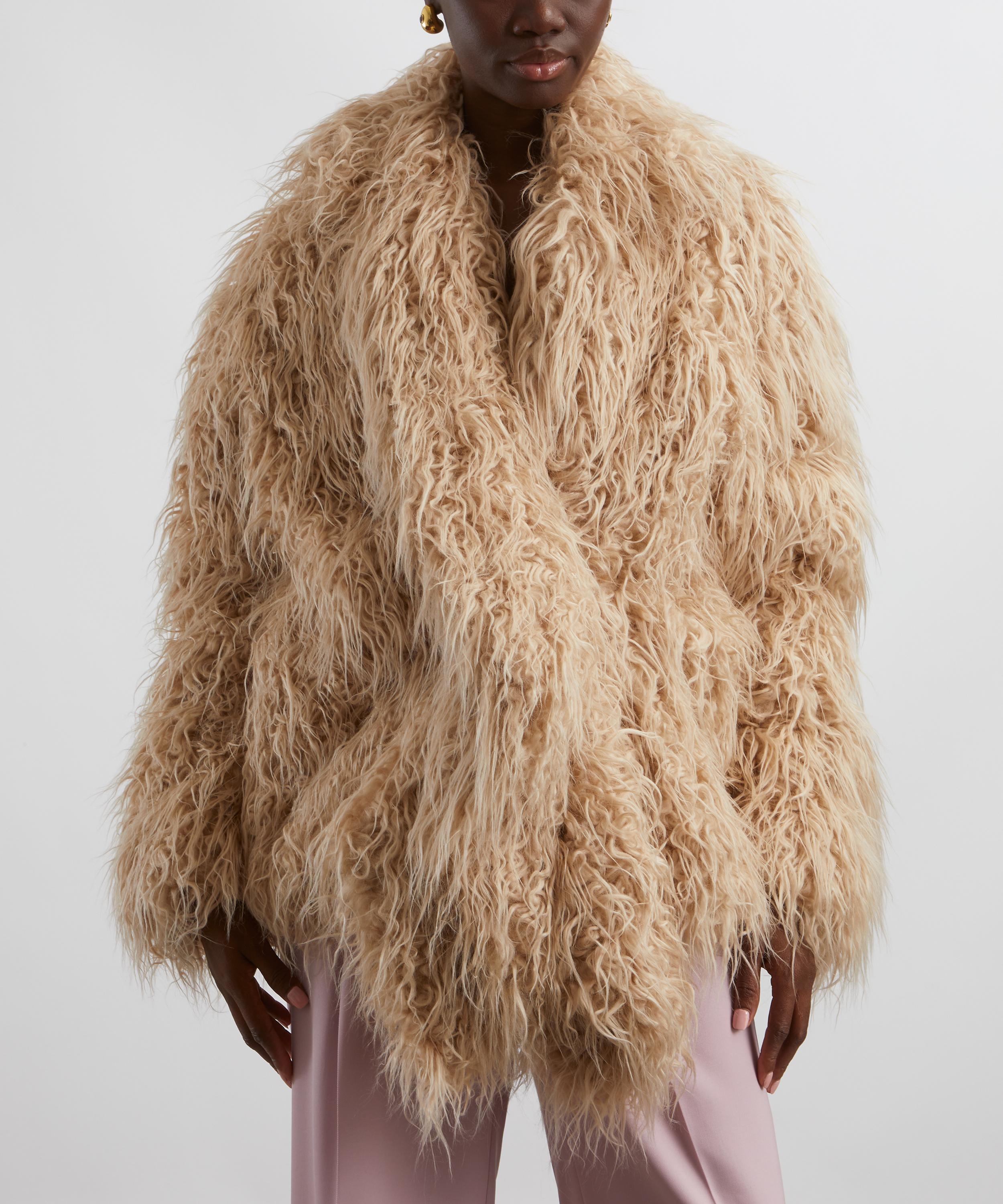 Dries Van Noten - Faux Fur Jacket image number 2