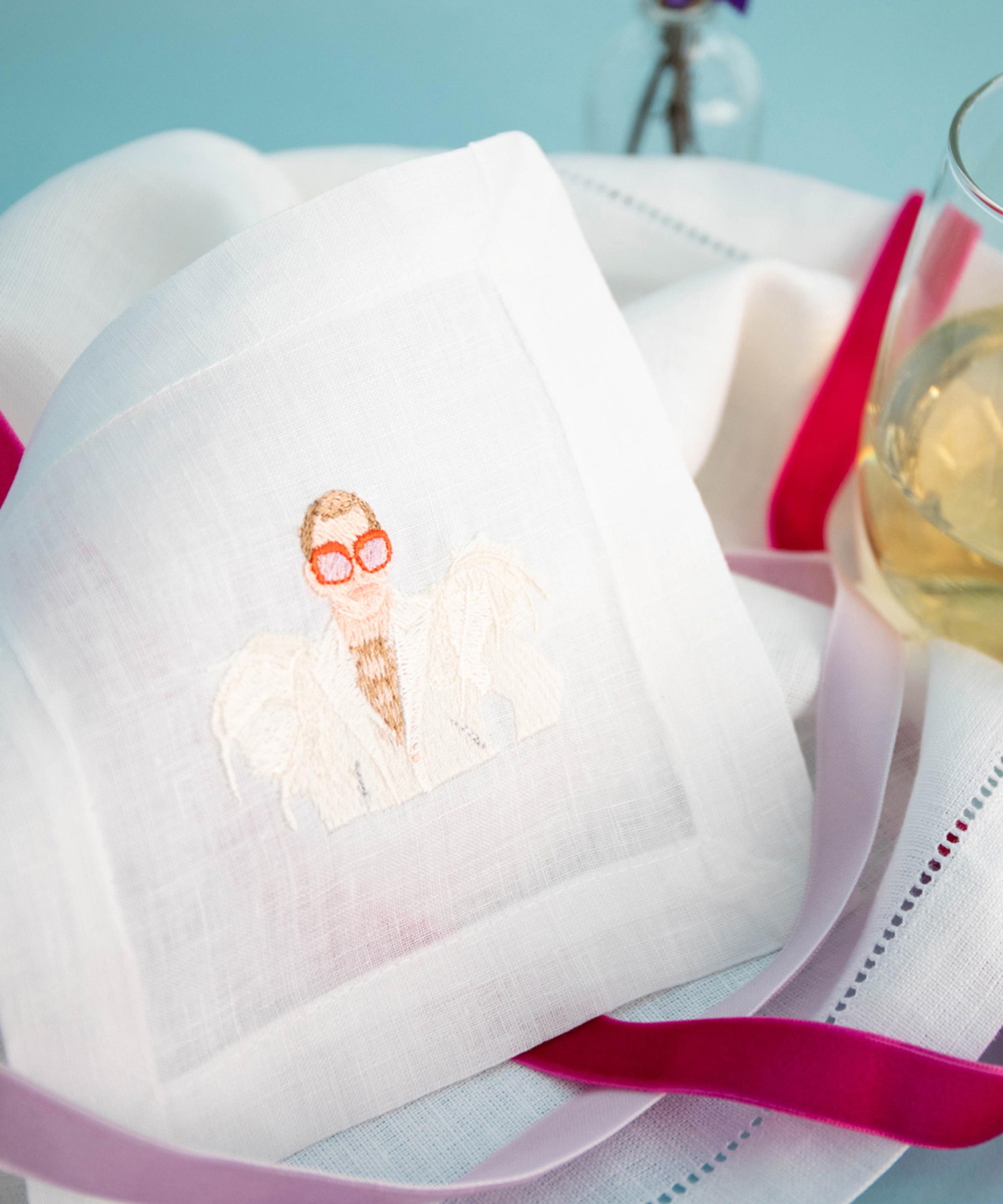 Lettermade - Elton Cocktail Napkins Set of Four image number 1