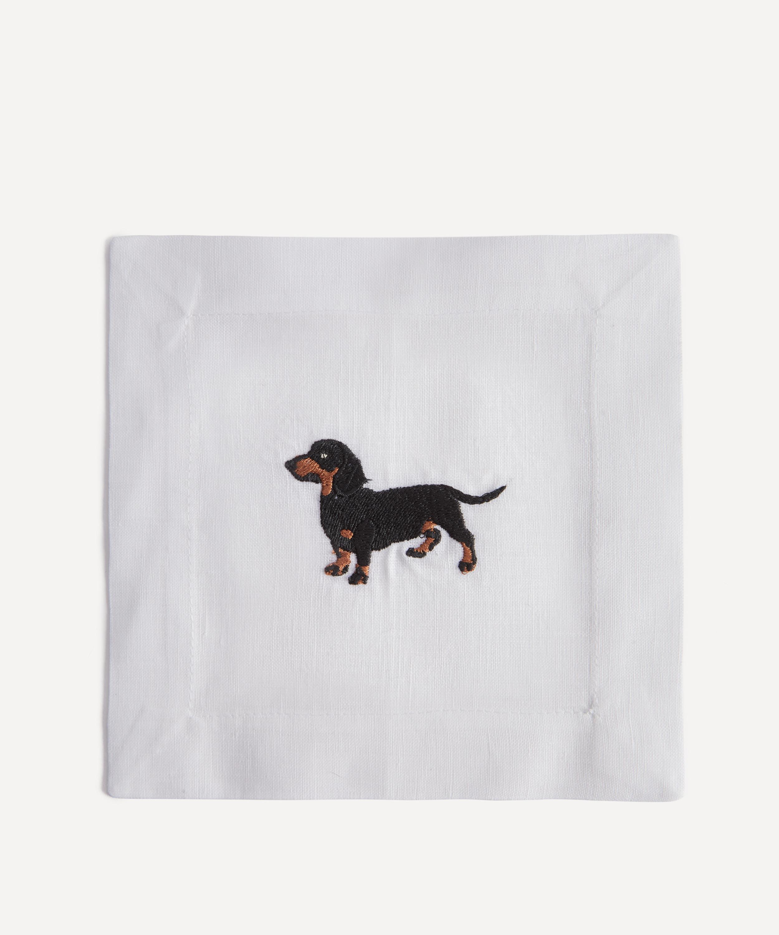 Lettermade - Dachshund Cocktail Napkins Set of Four image number 1