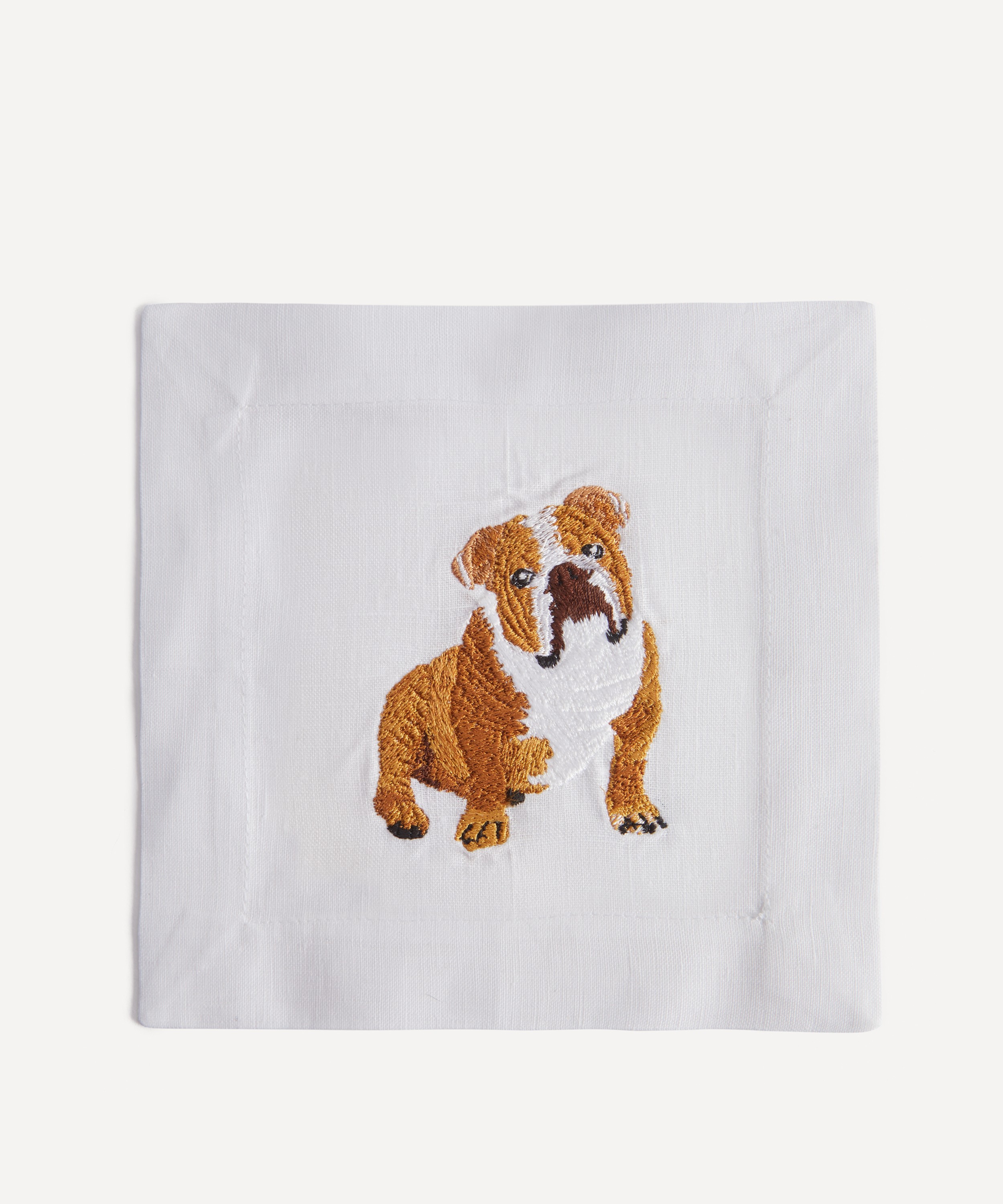 Lettermade - English Bulldog Cocktail Napkins Set of Four image number 1