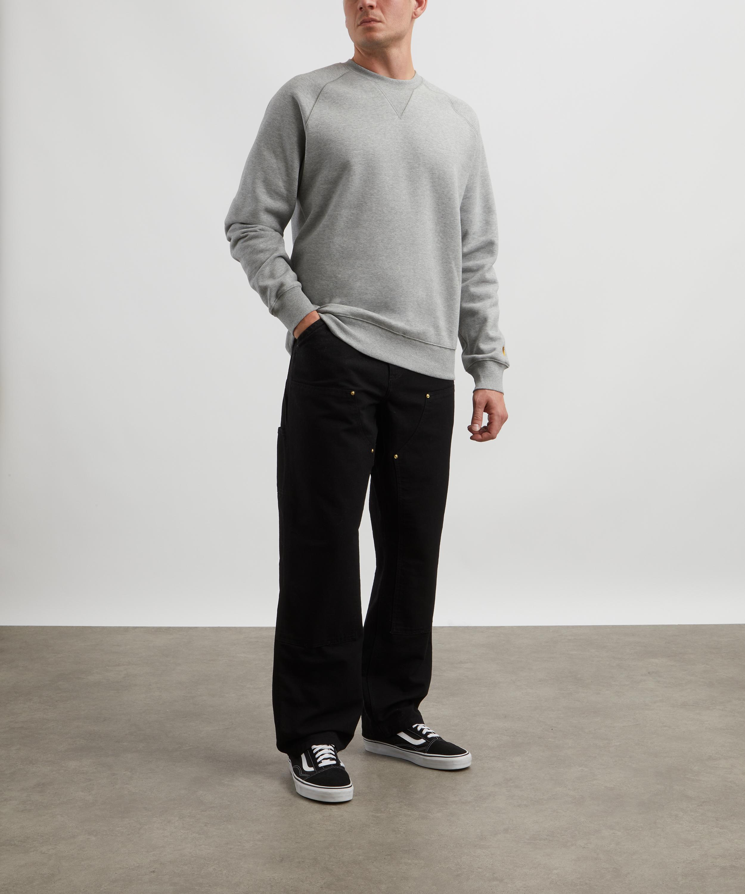 Carhartt WIP - Black Double Knee Trousers image number 1