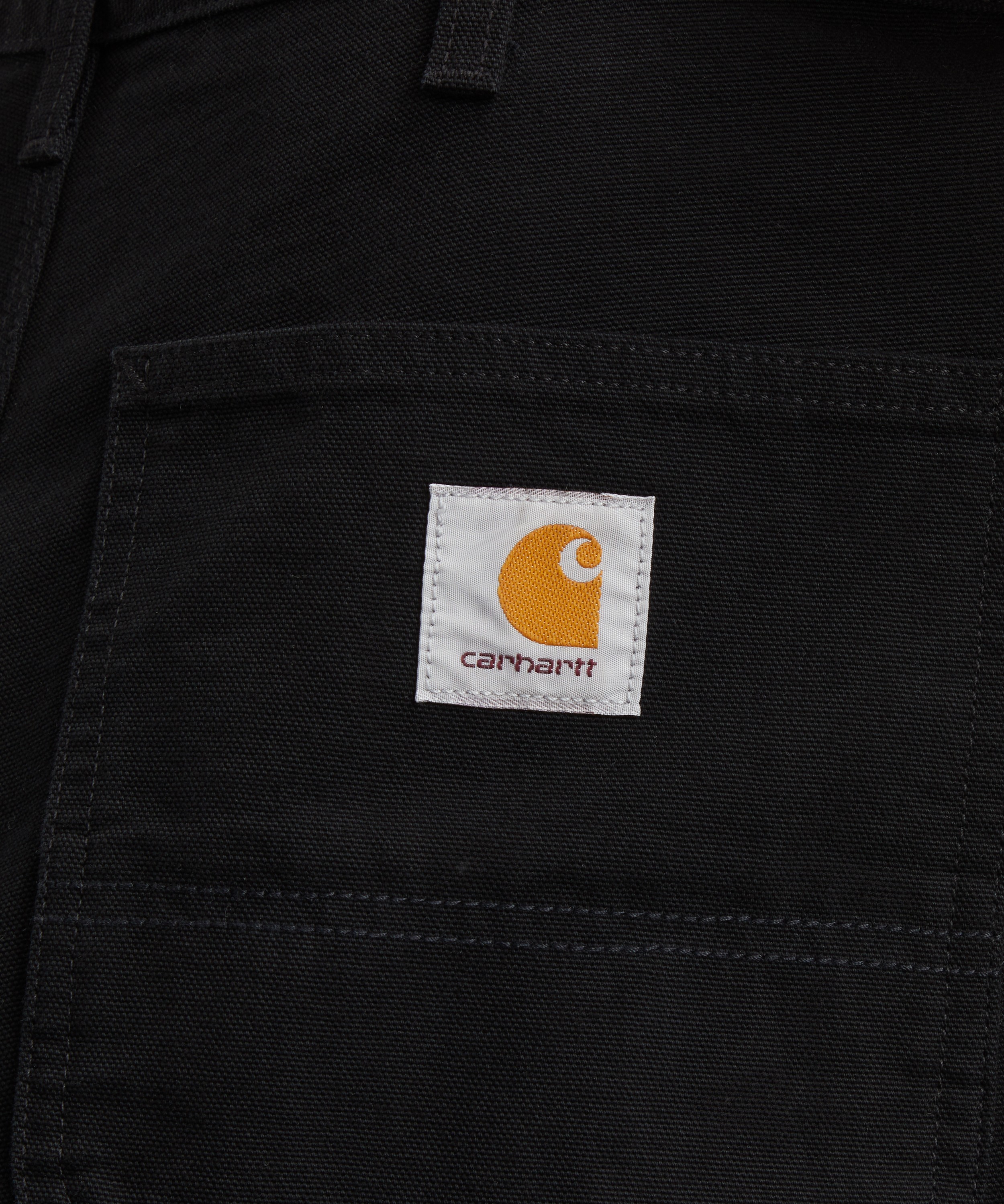 Carhartt WIP - Black Double Knee Trousers image number 4