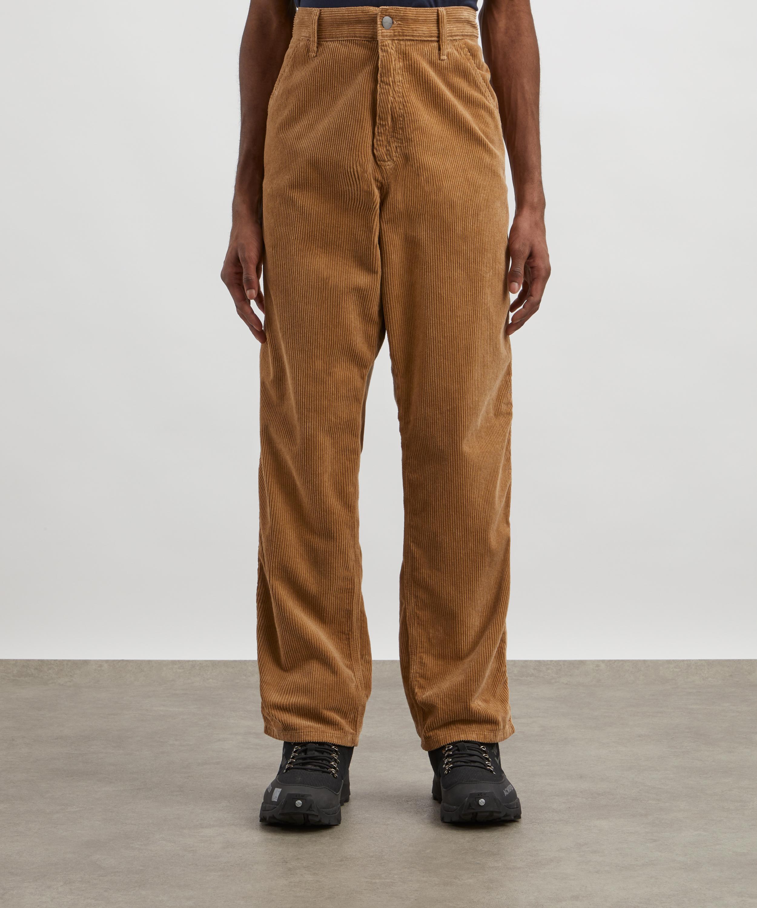 Carhartt WIP - Single Knee Cotton Coventry Corduroy Deep H Brown Trousers image number 2