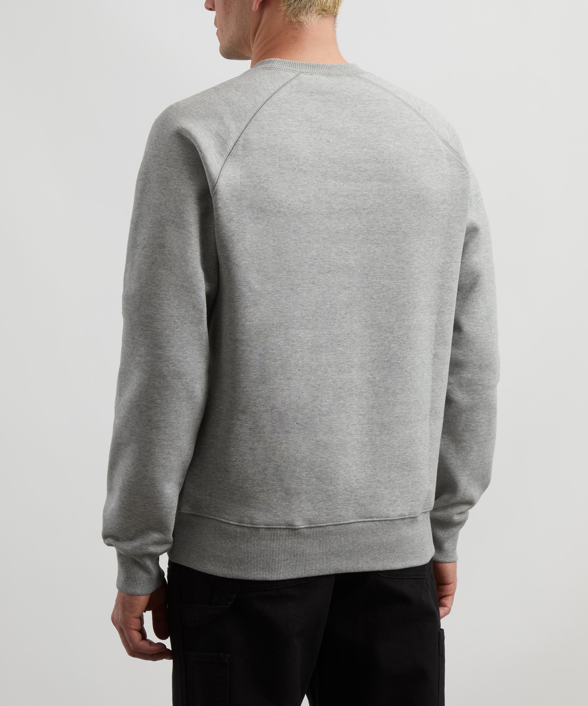 Carhartt WIP - Grey Heather Chase Jumper image number 3