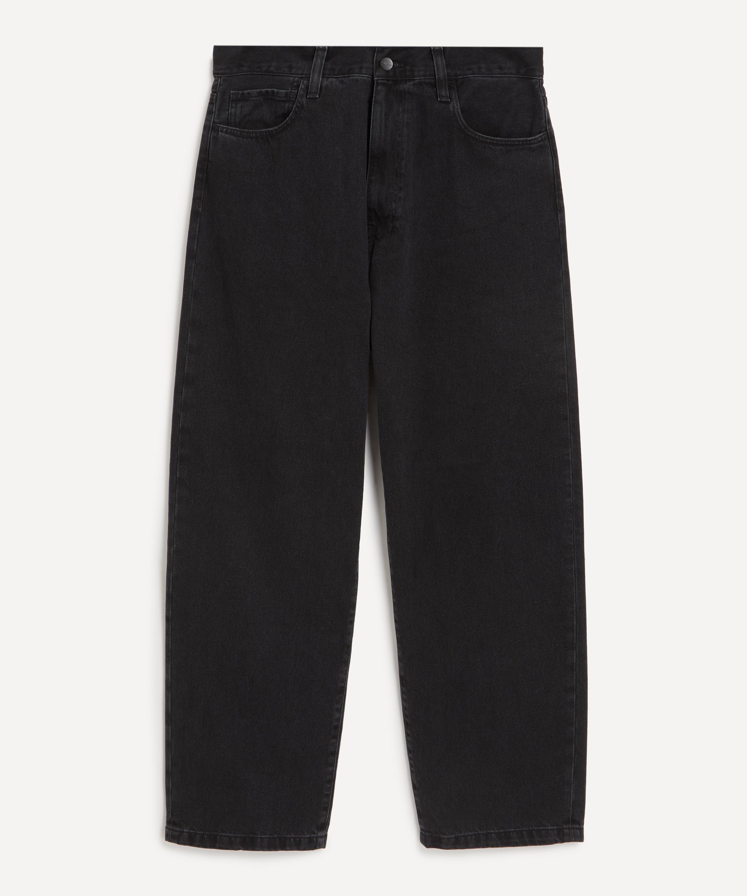Carhartt WIP - Black Stone Washed Landon Denim Trousers image number 0