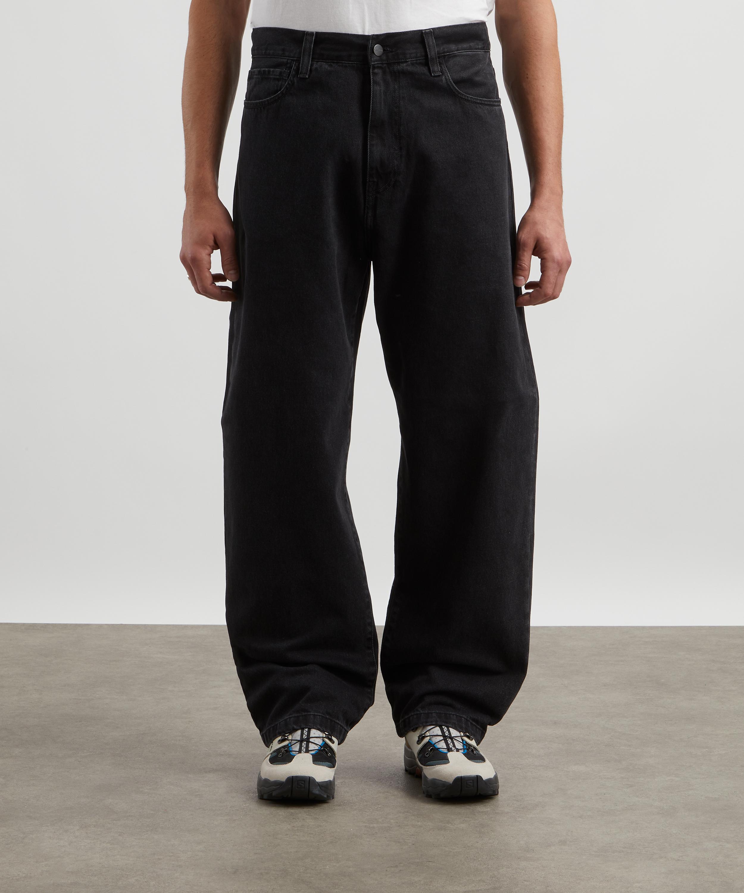 Carhartt WIP - Black Stone Washed Landon Denim Trousers image number 2