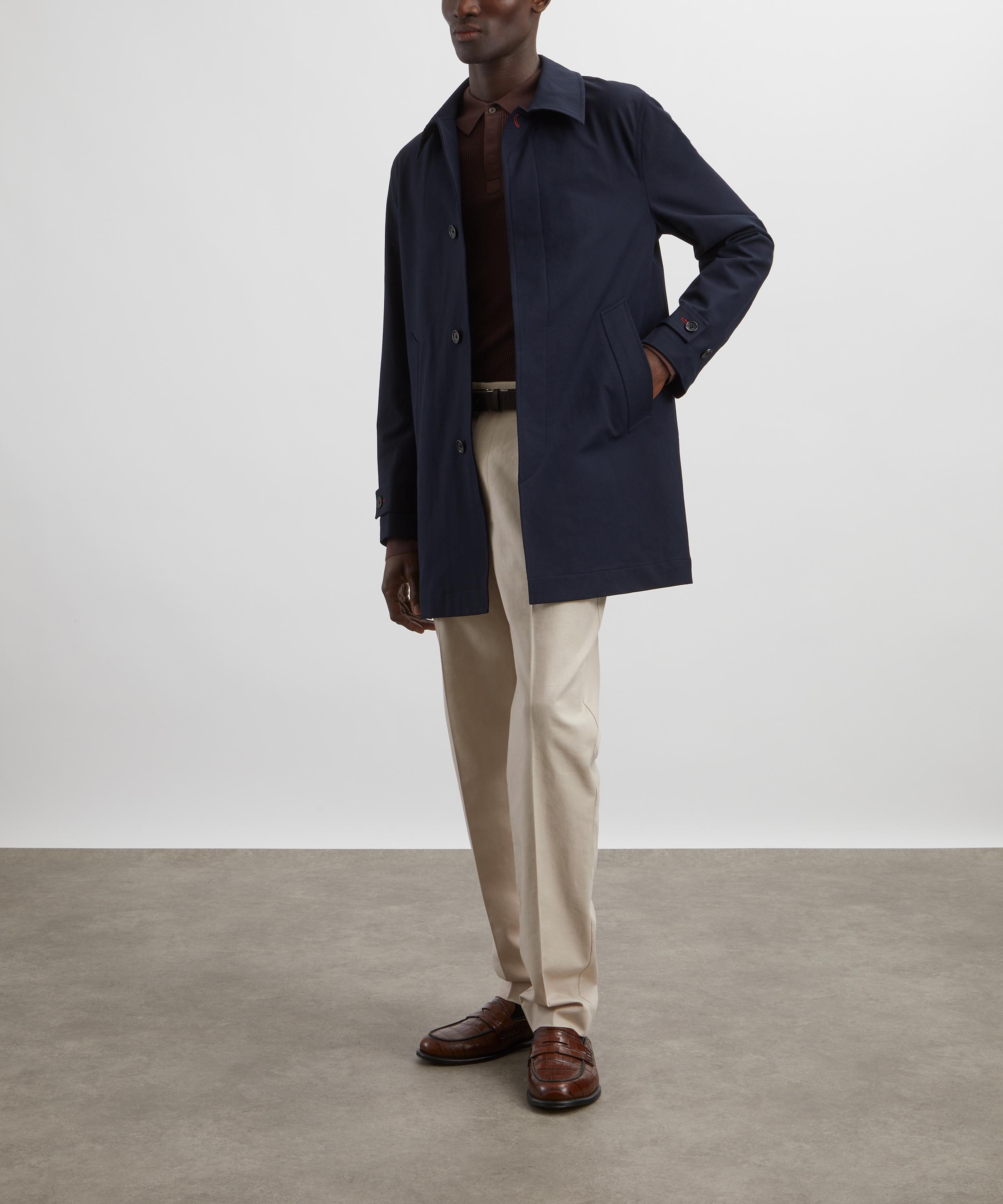 PS Paul Smith Wool Coat Navy at CareOfCarl.com