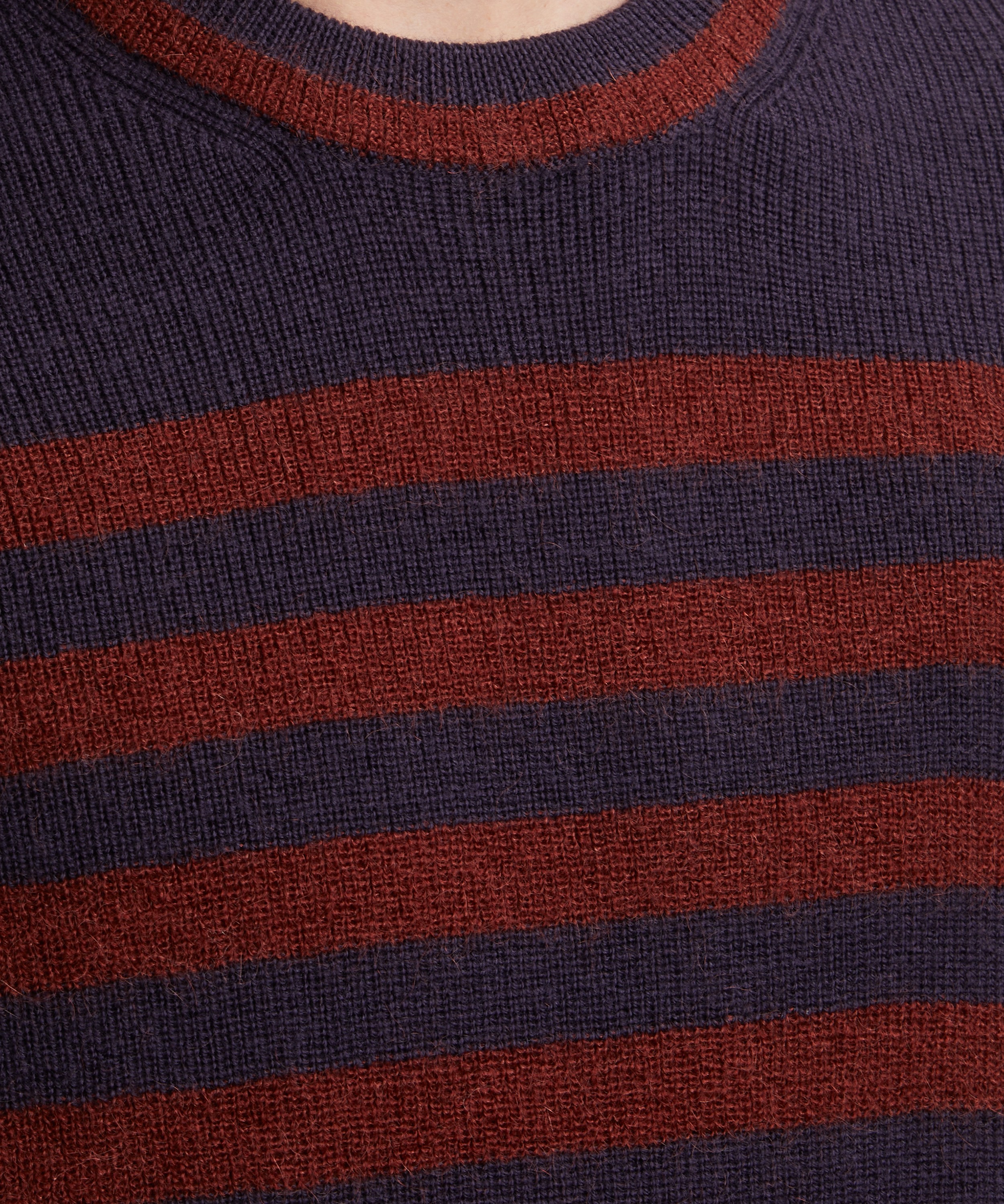 PS Paul Smith - Mohair-Blend Striped Jumper image number 4