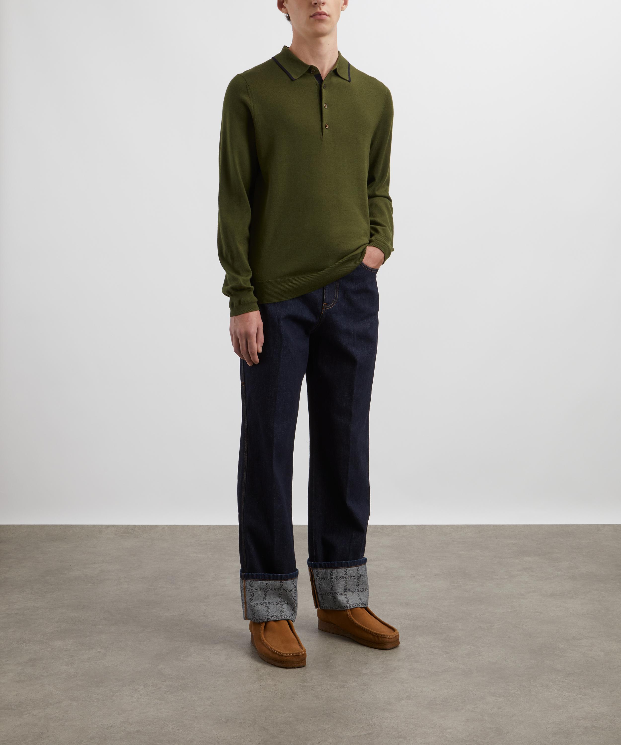 PS Paul Smith - Merino Wool Polo Jumper image number 1