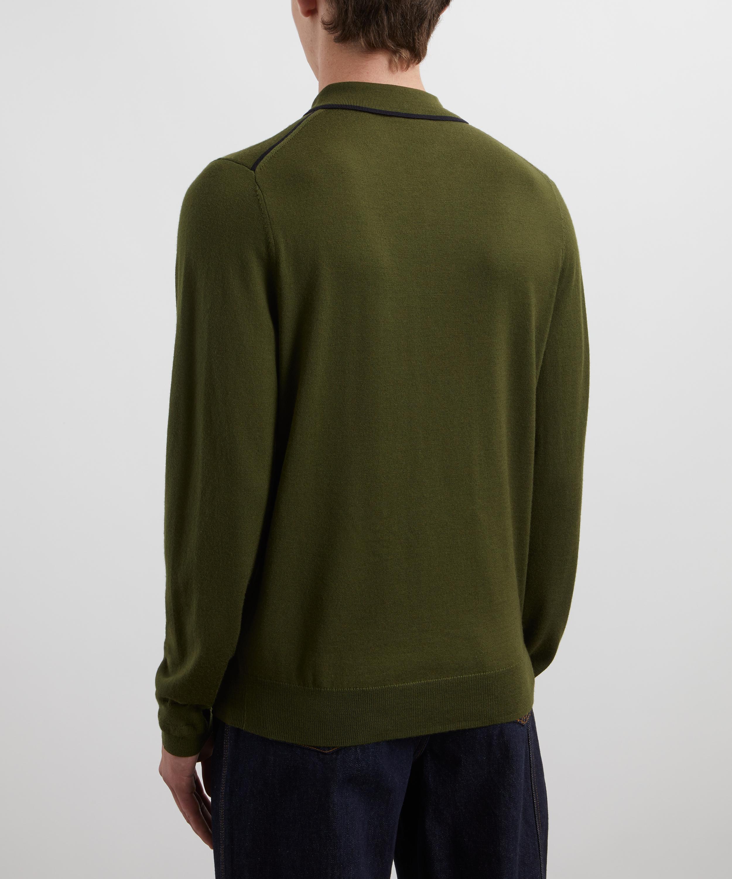 PS Paul Smith - Merino Wool Polo Jumper image number 3