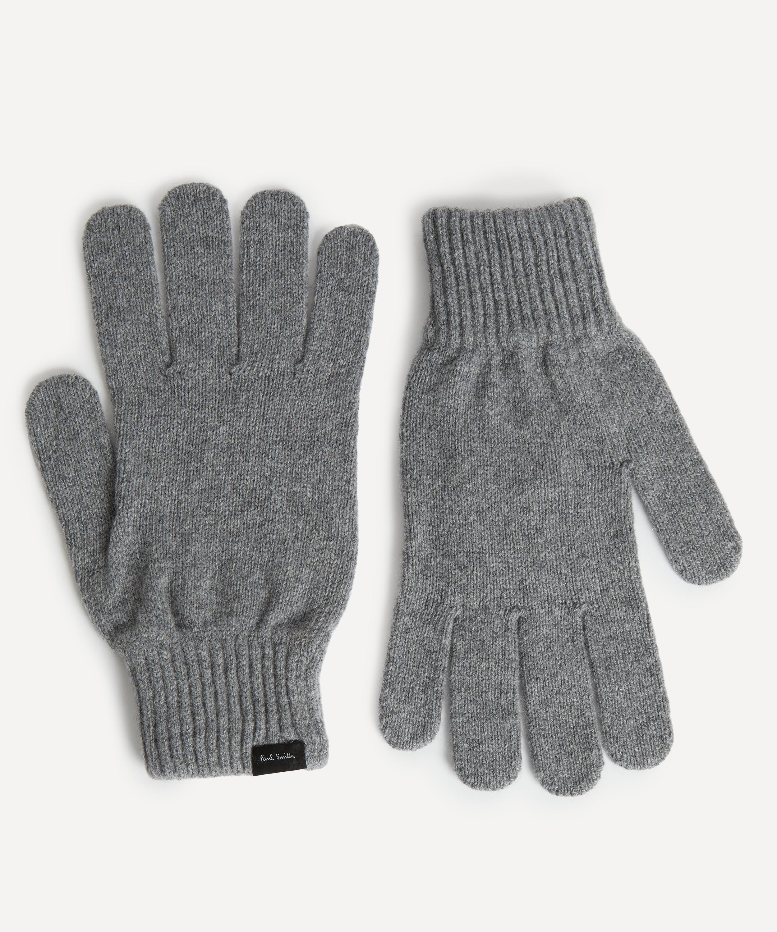 Paul Smith - Cashmere and Merino Wool Gloves image number 
