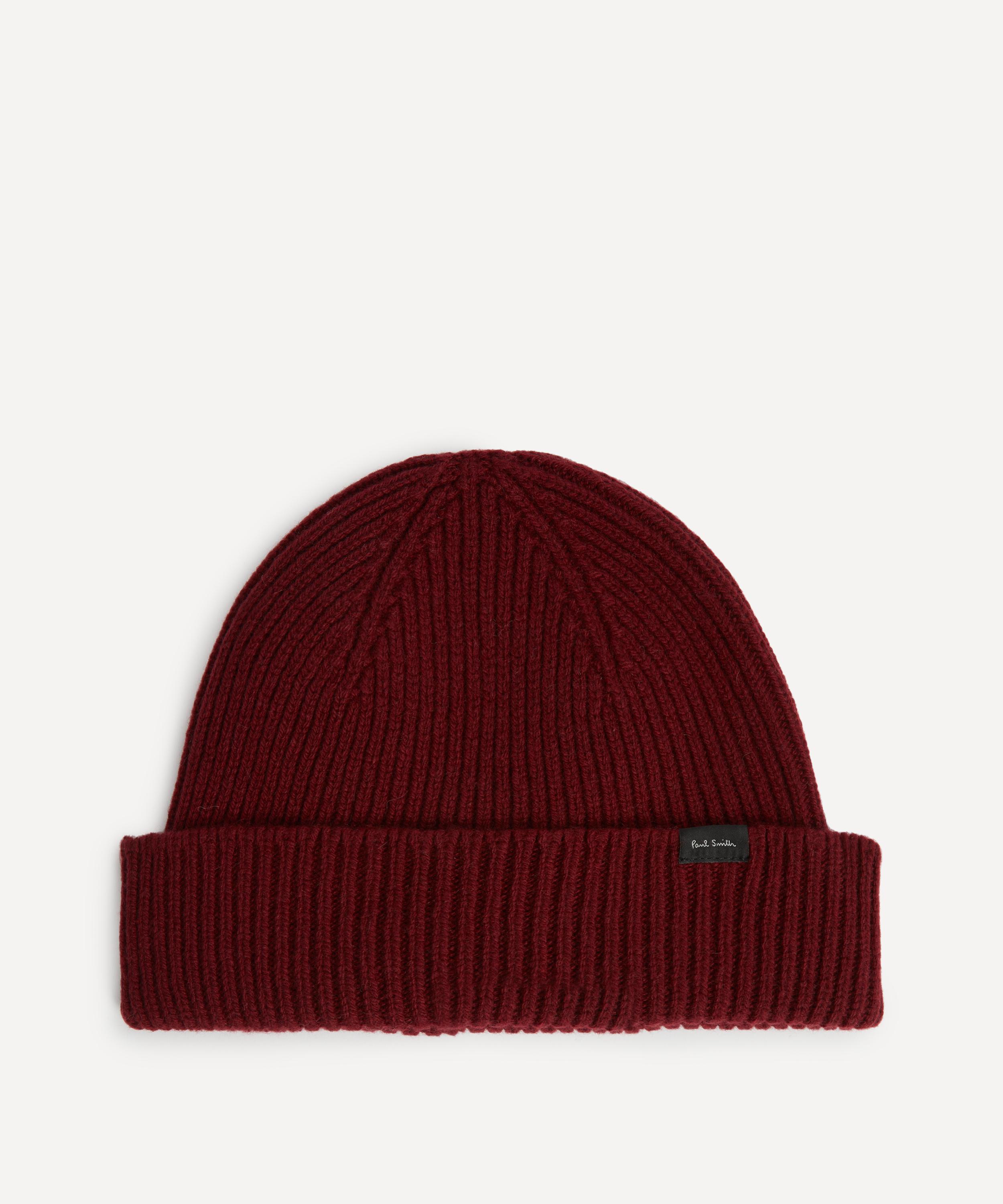 Paul Smith - Ribbed Cashmere Beanie image number 0