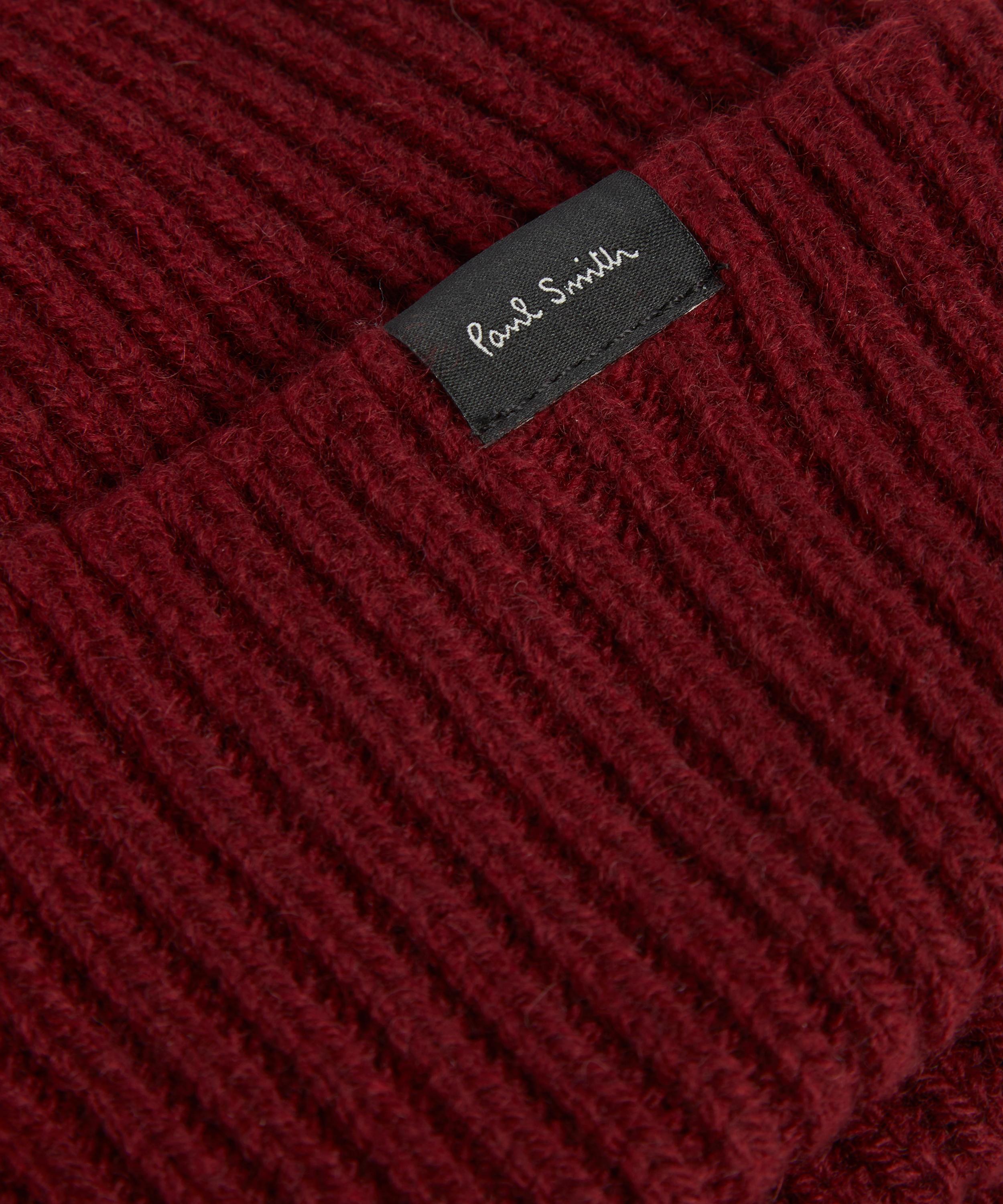 Paul Smith - Ribbed Cashmere Beanie image number 2