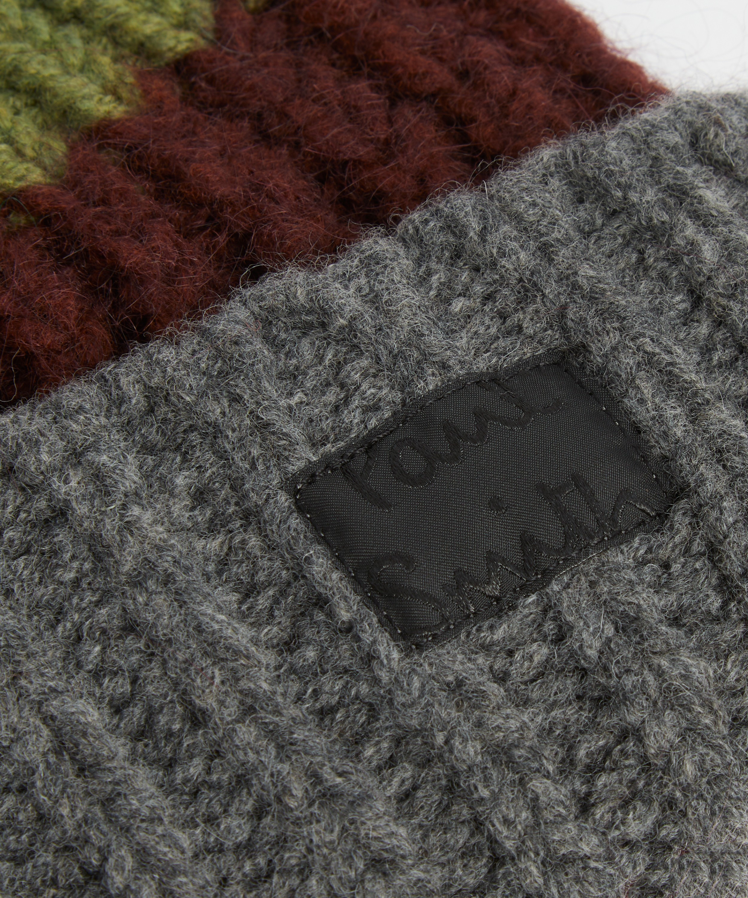 Paul Smith - Colourblock Mohair-Blend Beanie image number 2