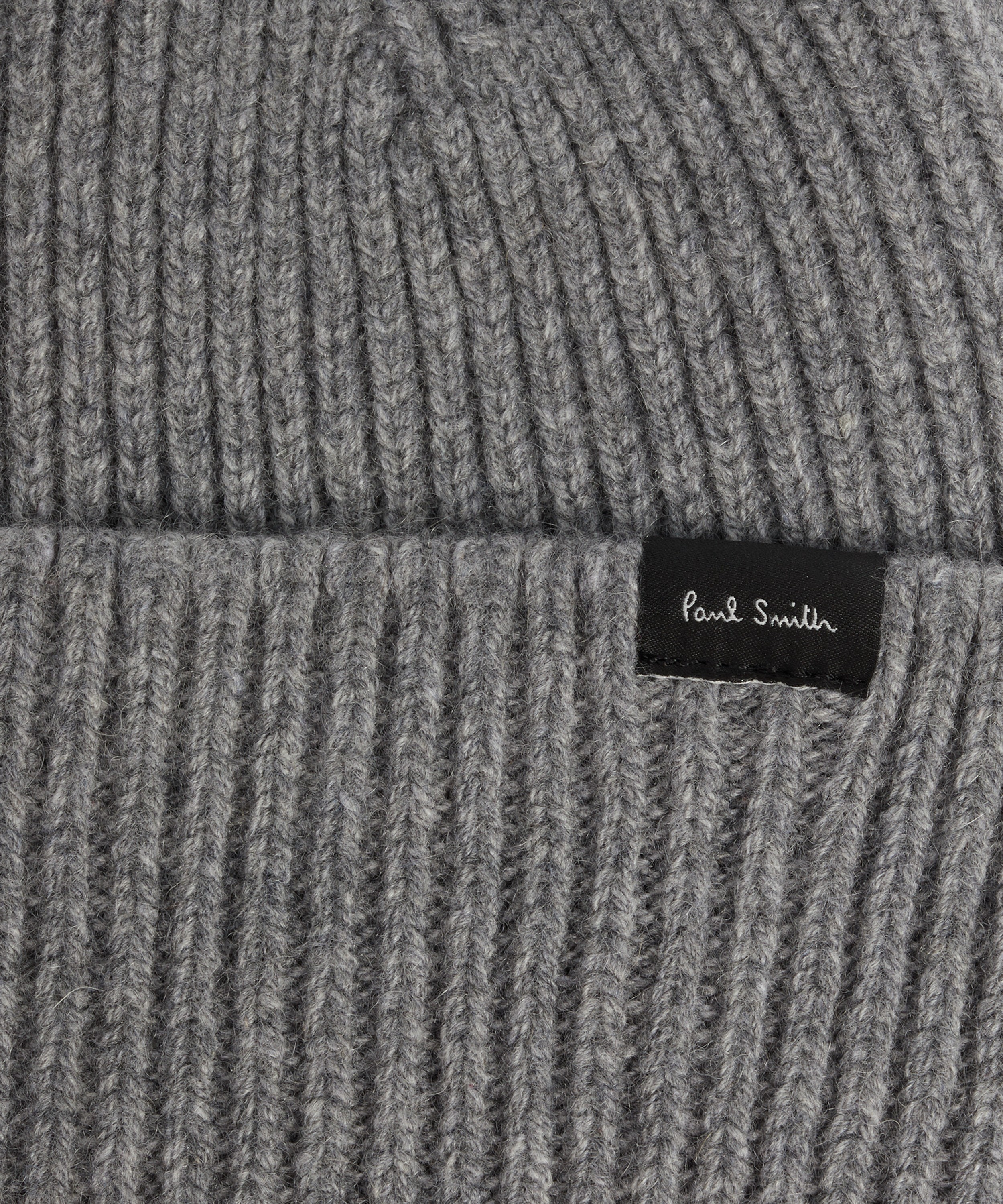 Paul Smith - Ribbed Cashmere Beanie image number 2