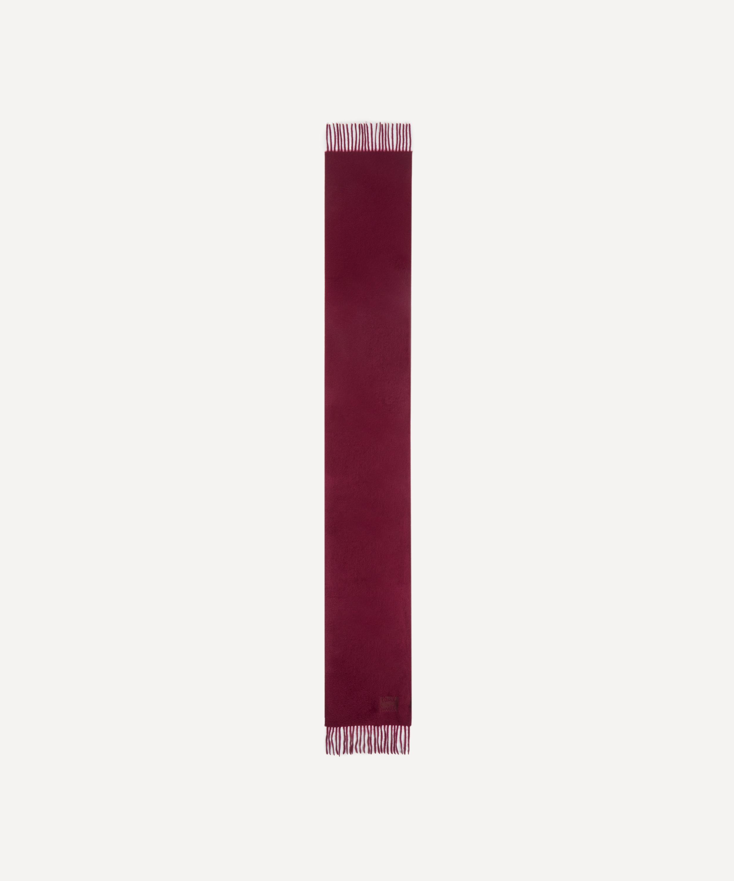 Paul Smith - Embroidered Logo Cashmere Scarf image number 0