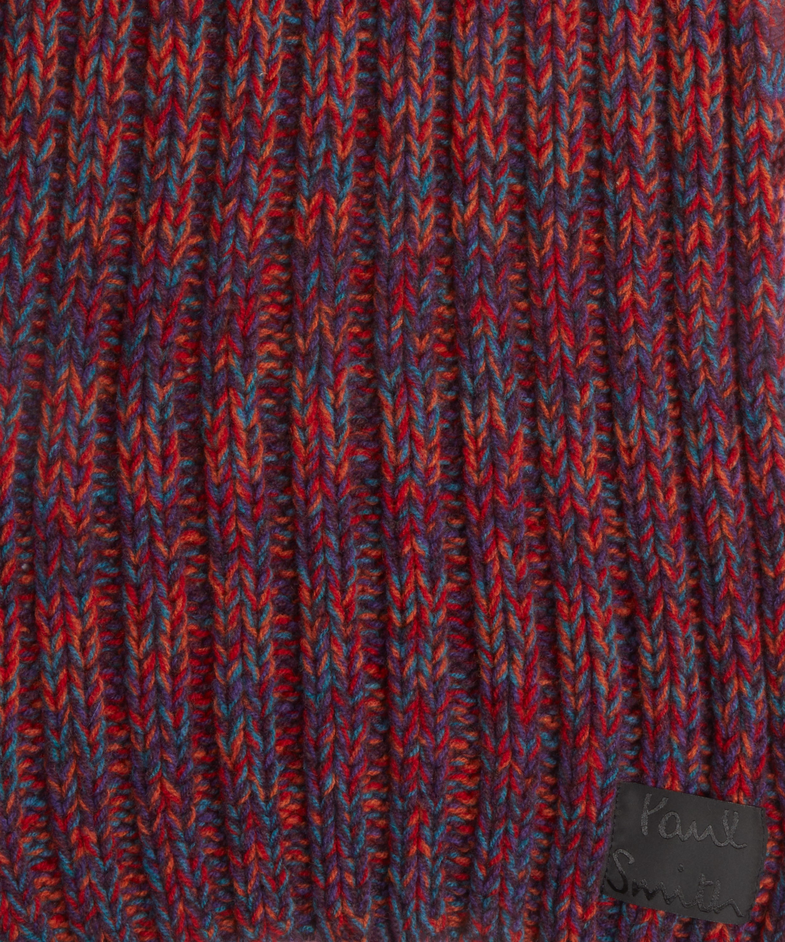 Paul Smith - Chunky Knitted Twist Scarf image number 2