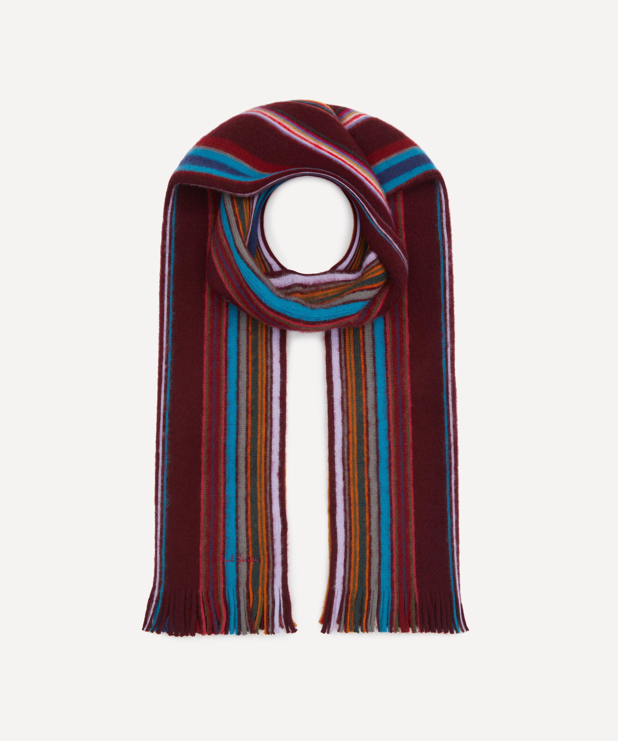 Paul Smith - Multistripe Merino Wool Scarf image number 0