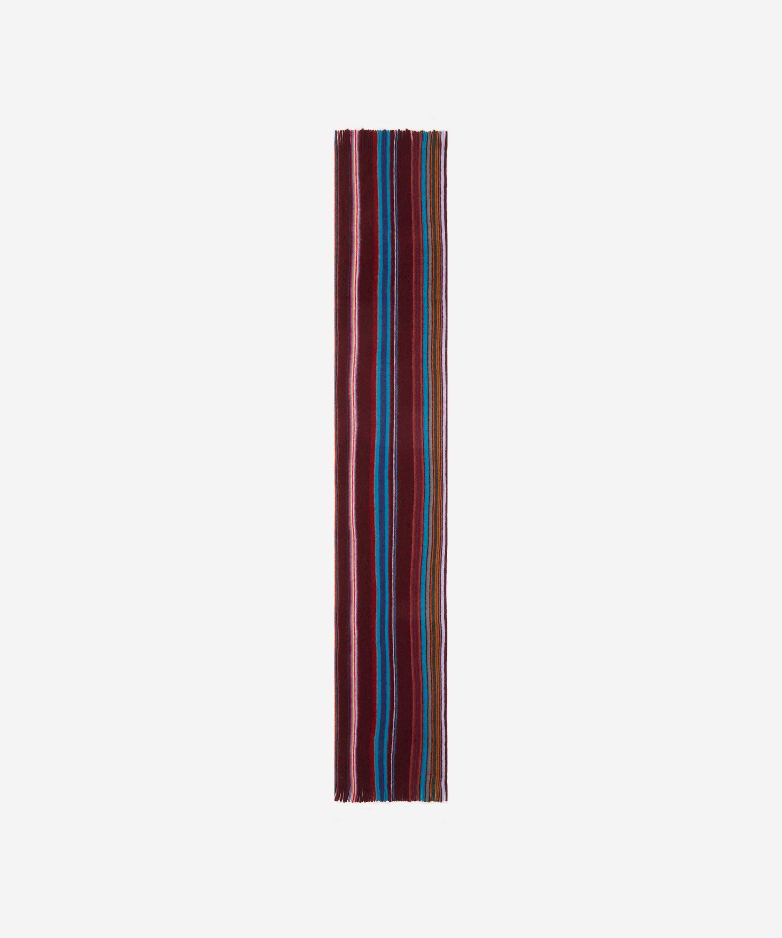 Paul Smith - Multistripe Merino Wool Scarf image number 1