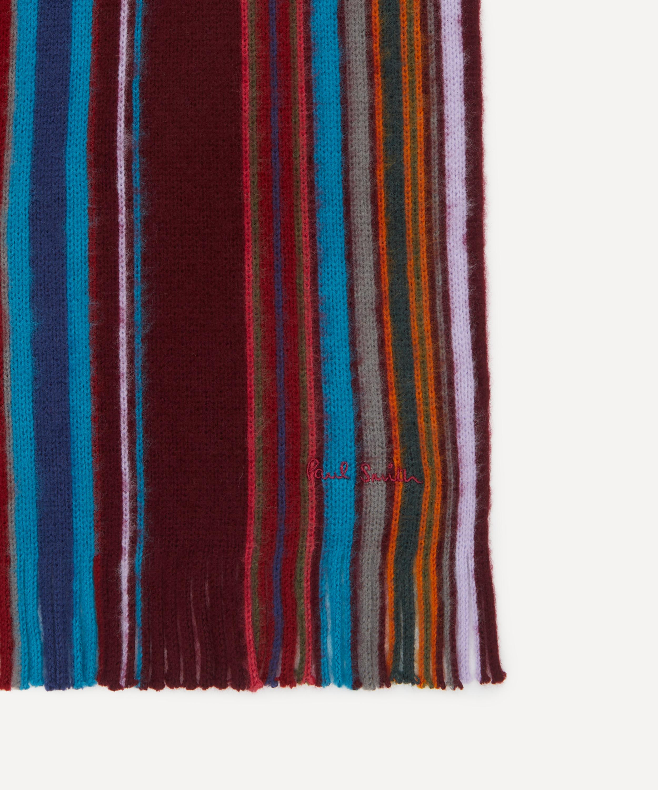 Paul Smith - Multistripe Merino Wool Scarf image number 2