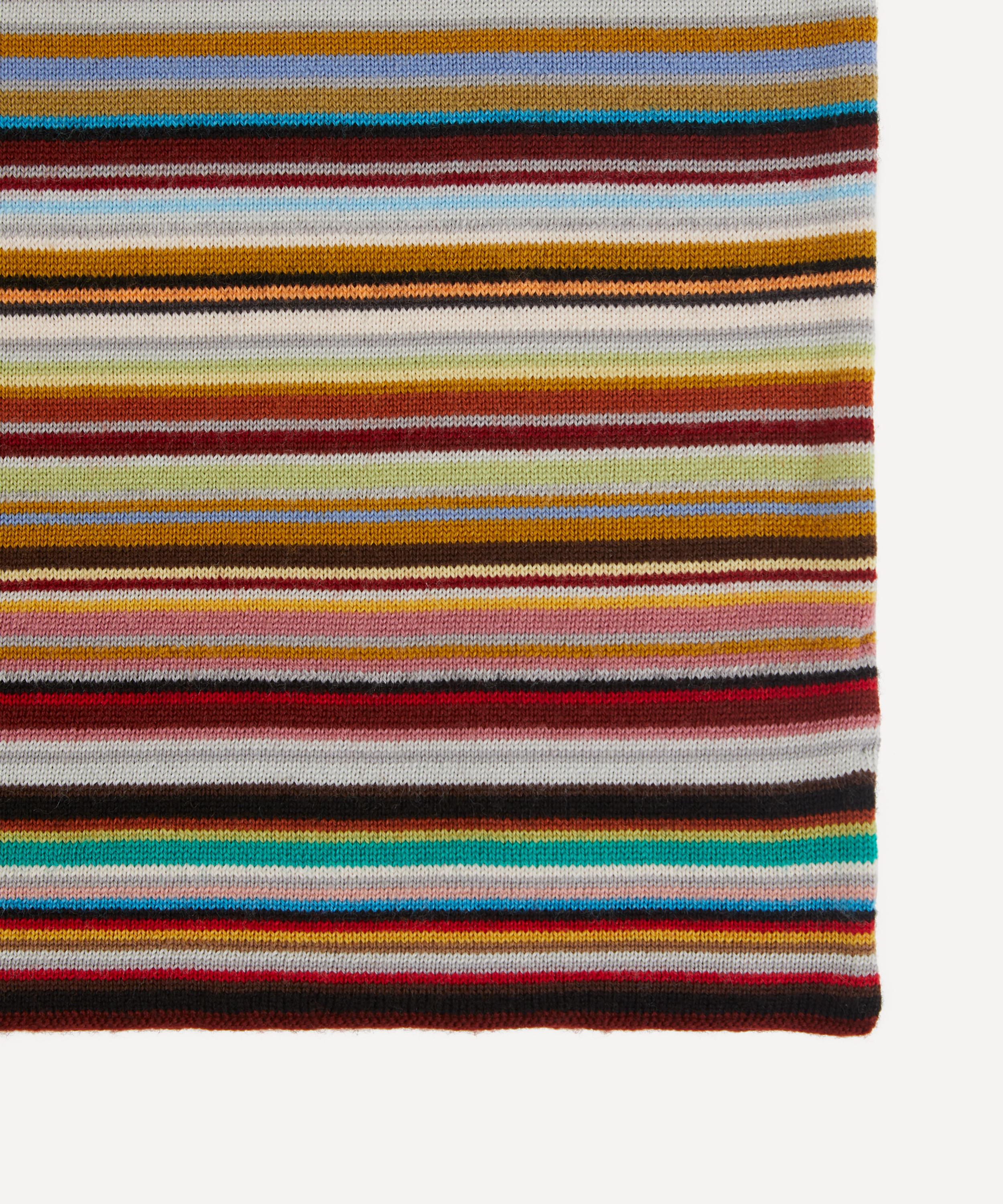 Paul Smith - Signature Stripe Wool Scarf image number 2