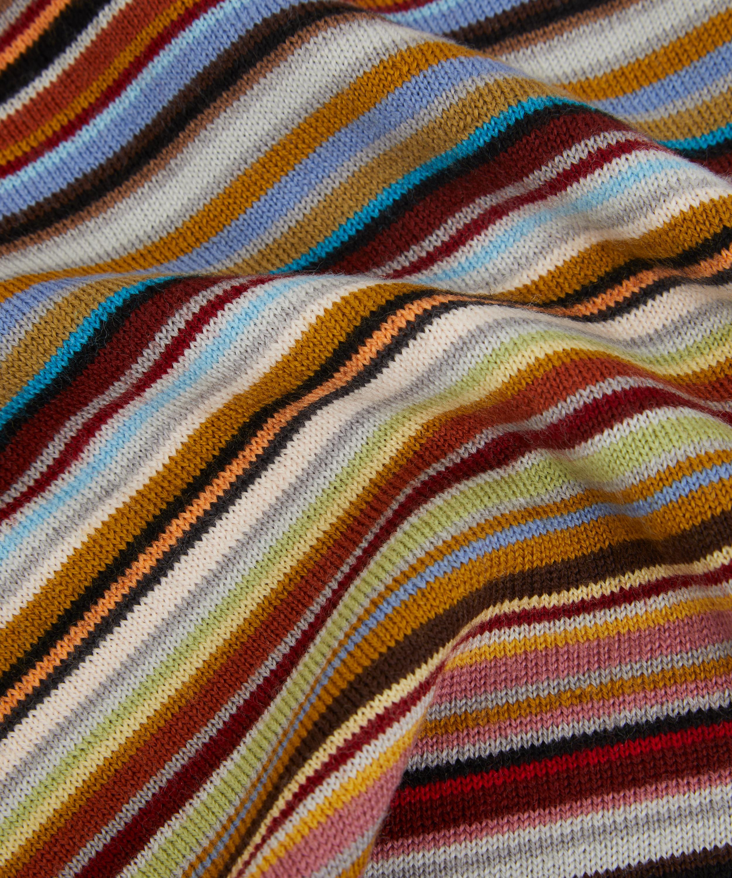 Paul Smith - Signature Stripe Wool Scarf image number 3