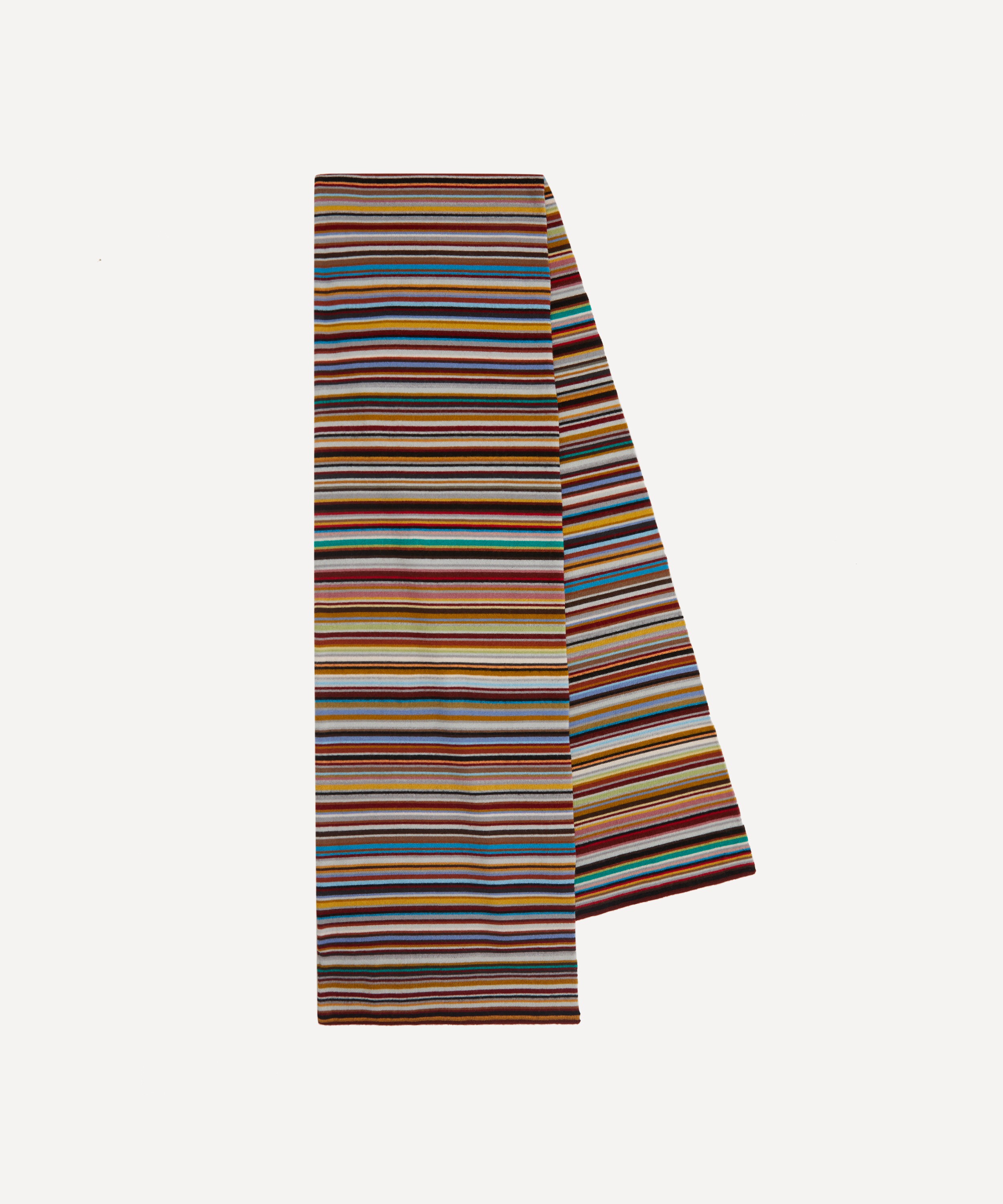 Paul Smith - Signature Stripe Wool Scarf image number 4