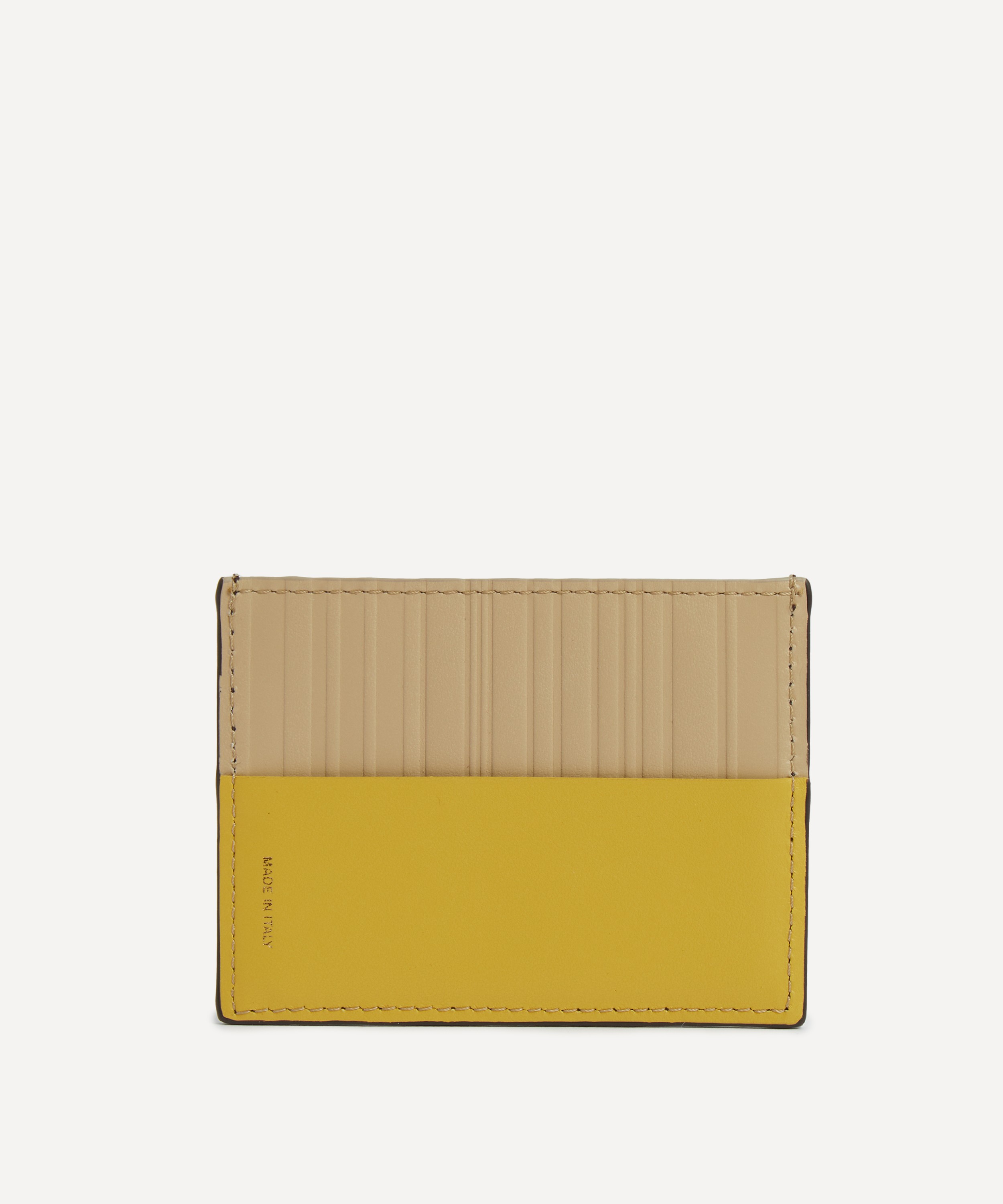 Paul Smith - Shadow Stripe Leather Cardholder image number 1