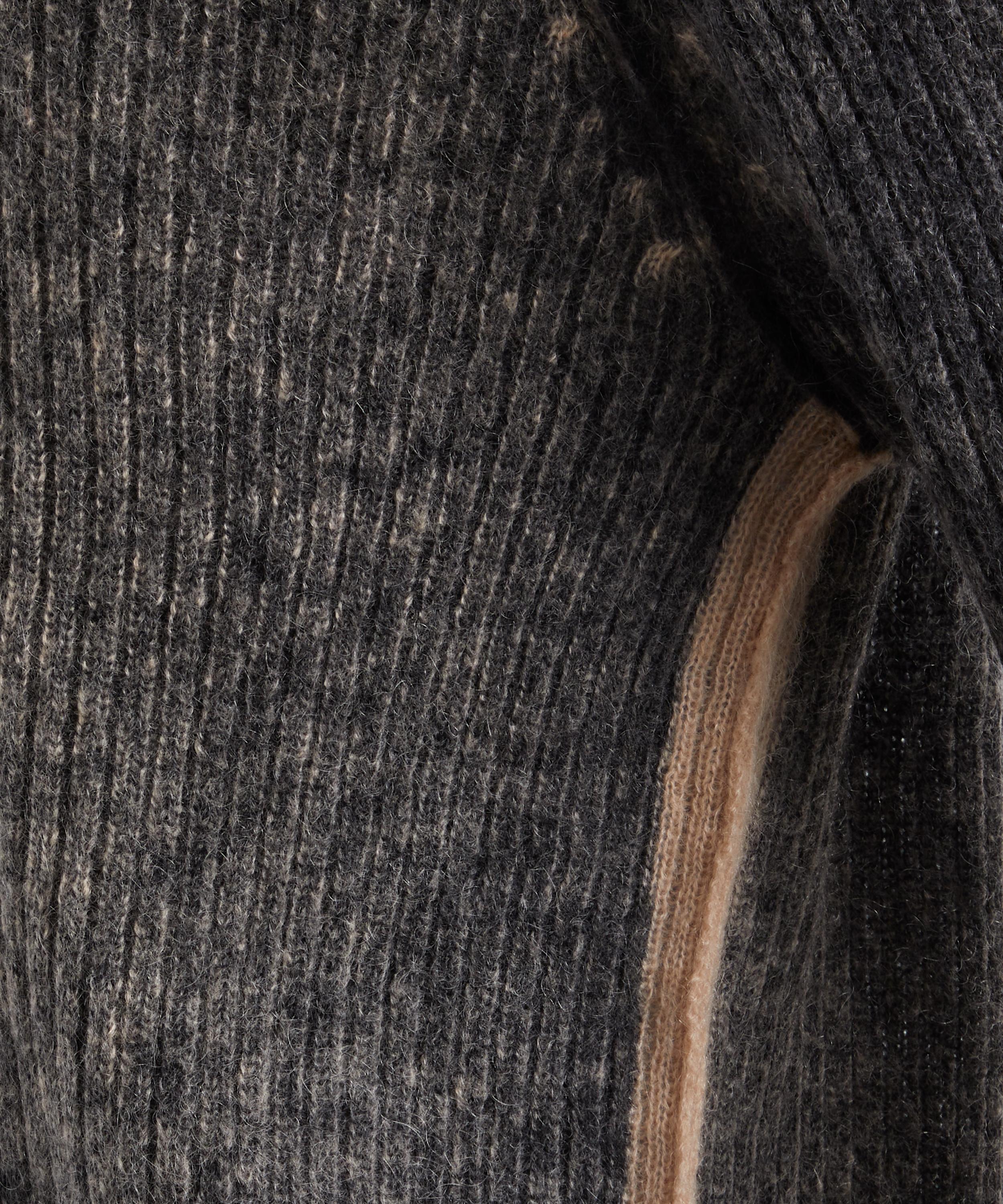 Paul Smith - Charcoal Acid-Wash Wool-Mohair Jumper image number 4