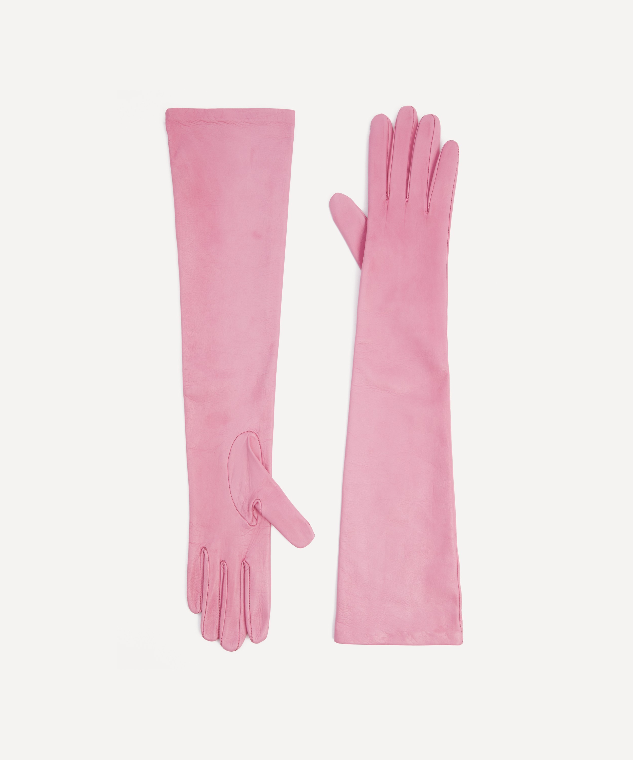 Dries Van Noten - Long Leather Gloves image number 0